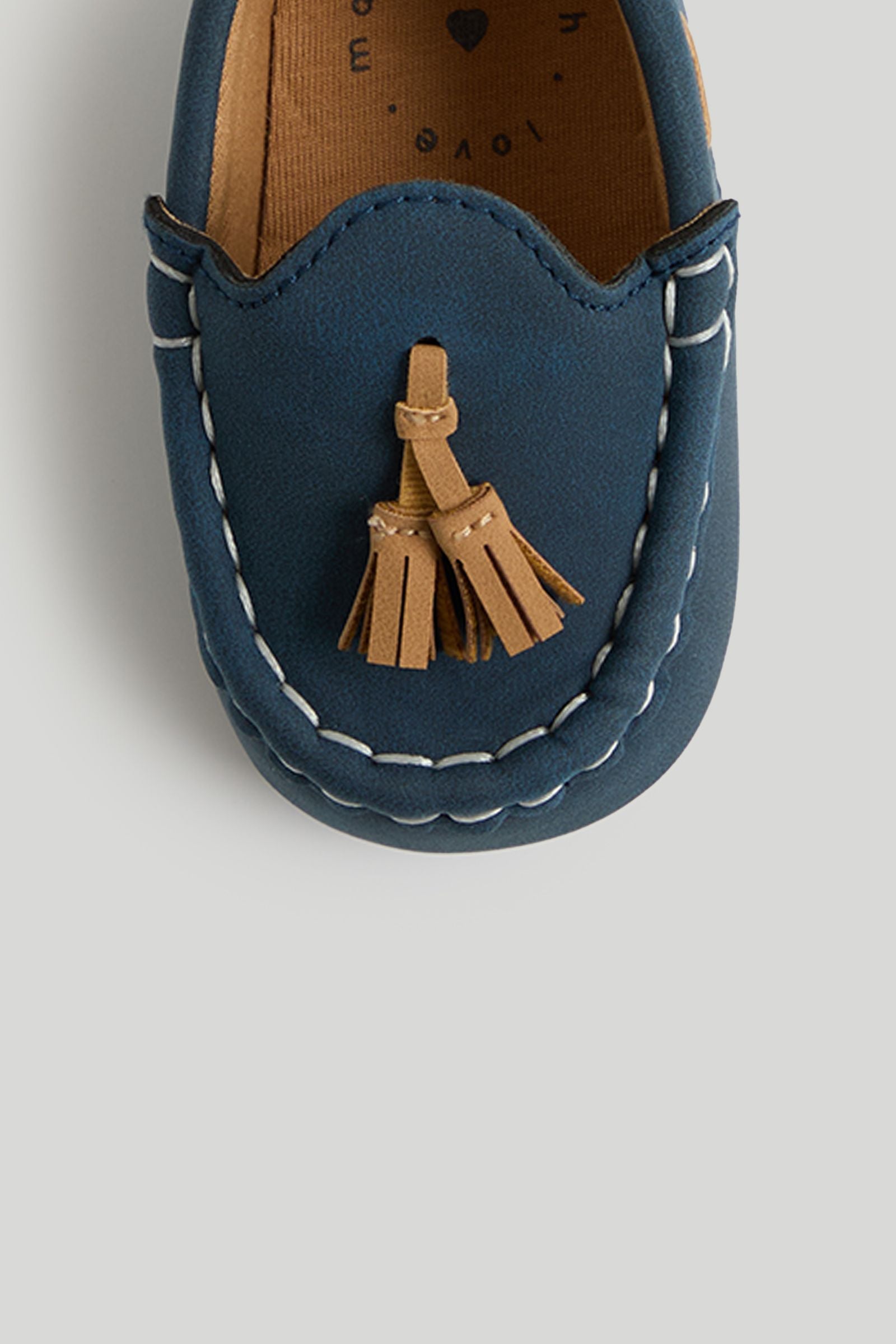 Navy Loafer Shoes