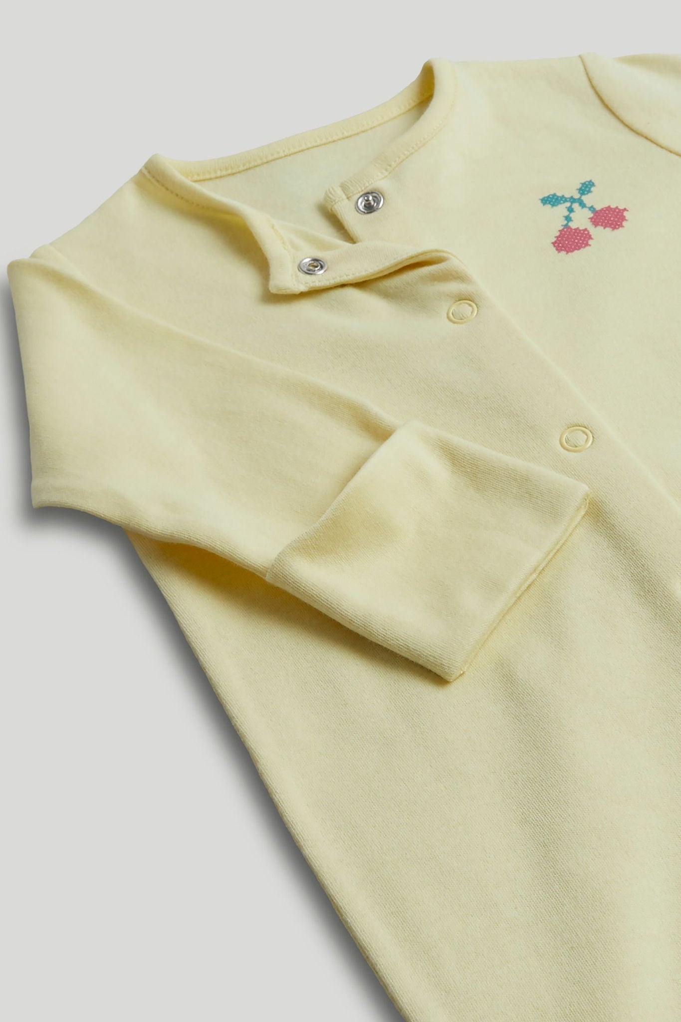 3 Pack Fruit Sleepsuits
