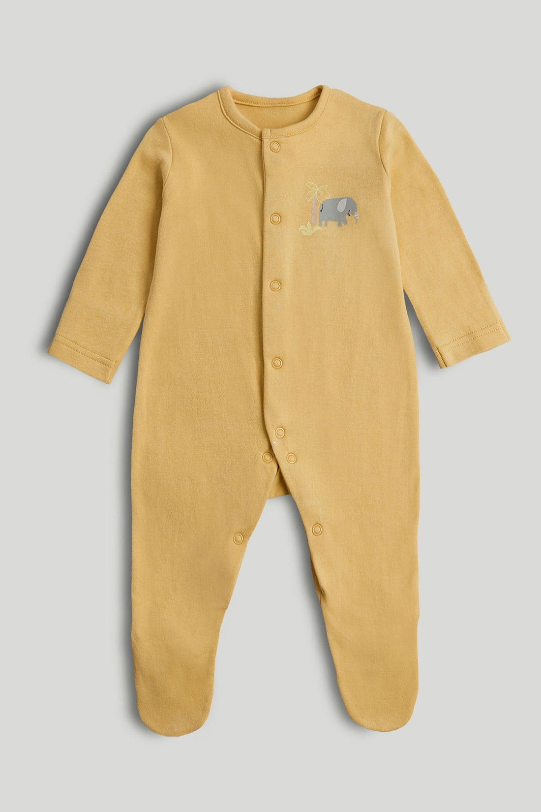 3 Pack Animals Sleepsuits - Multi / Up to 1 Month