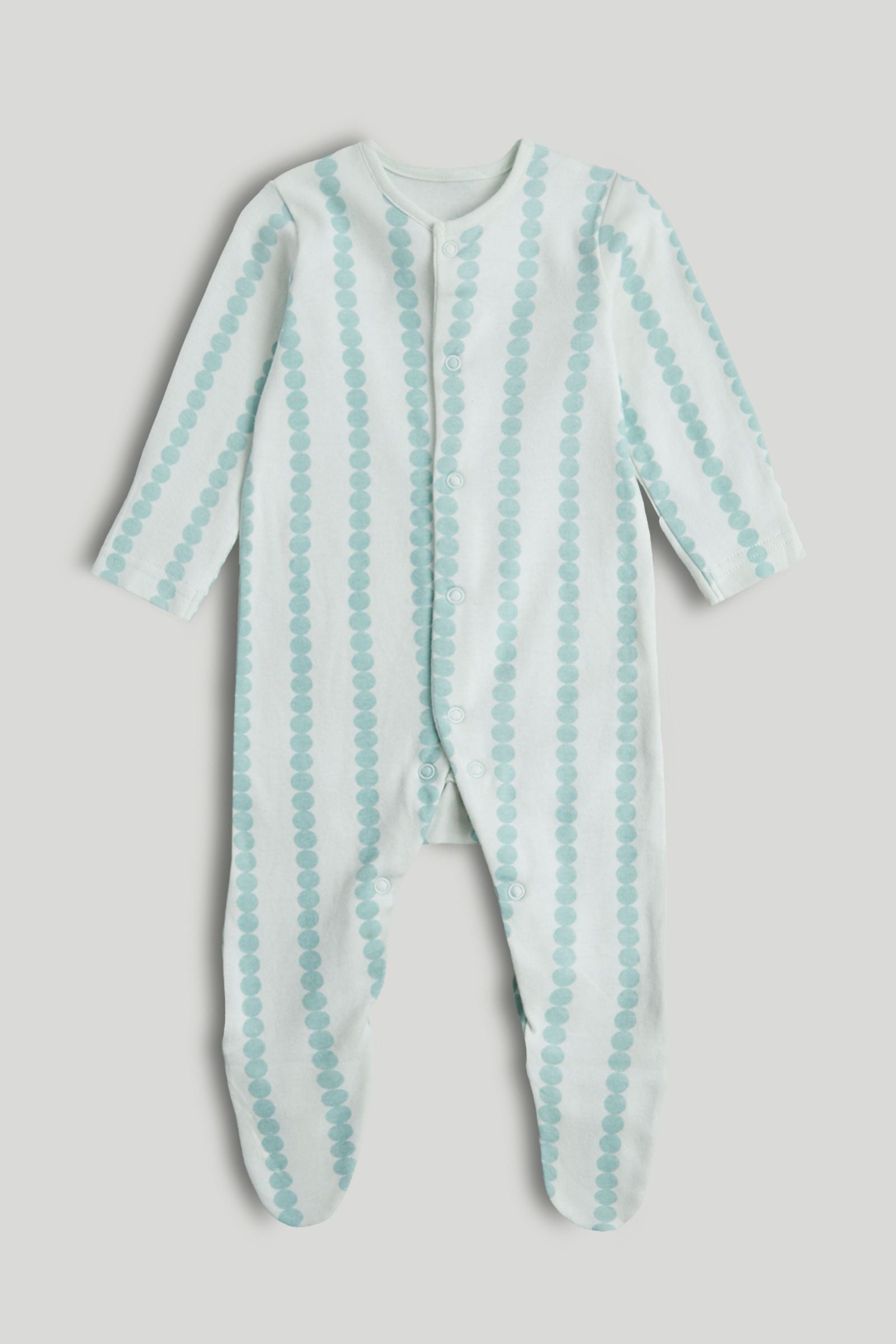 3 Pack Animals Sleepsuits