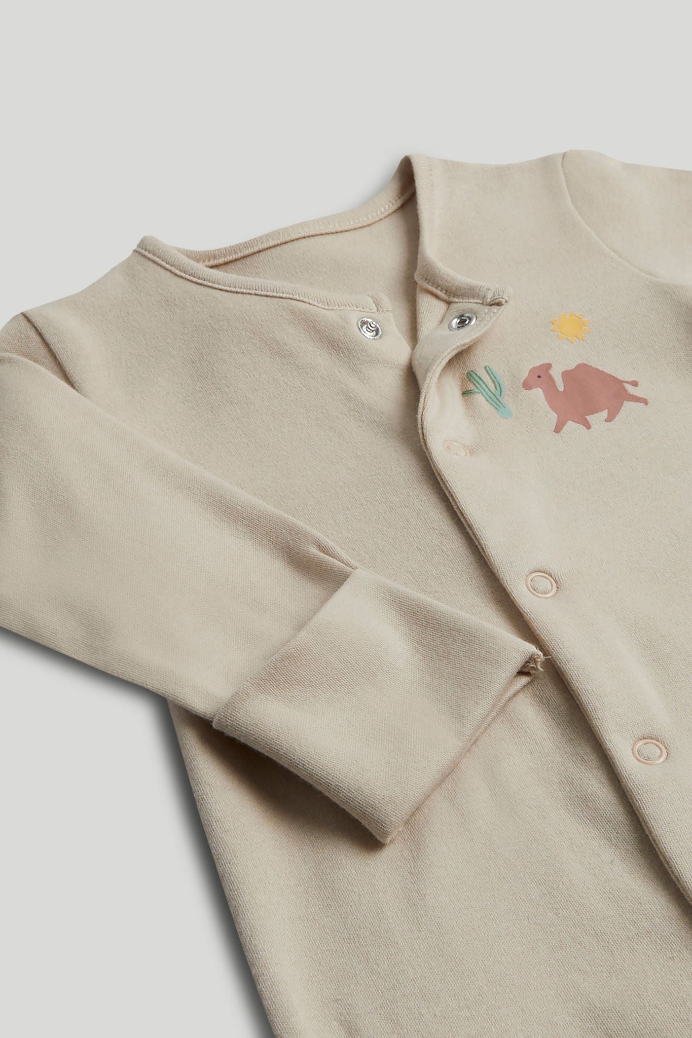 3 Pack Camel Sleepsuits