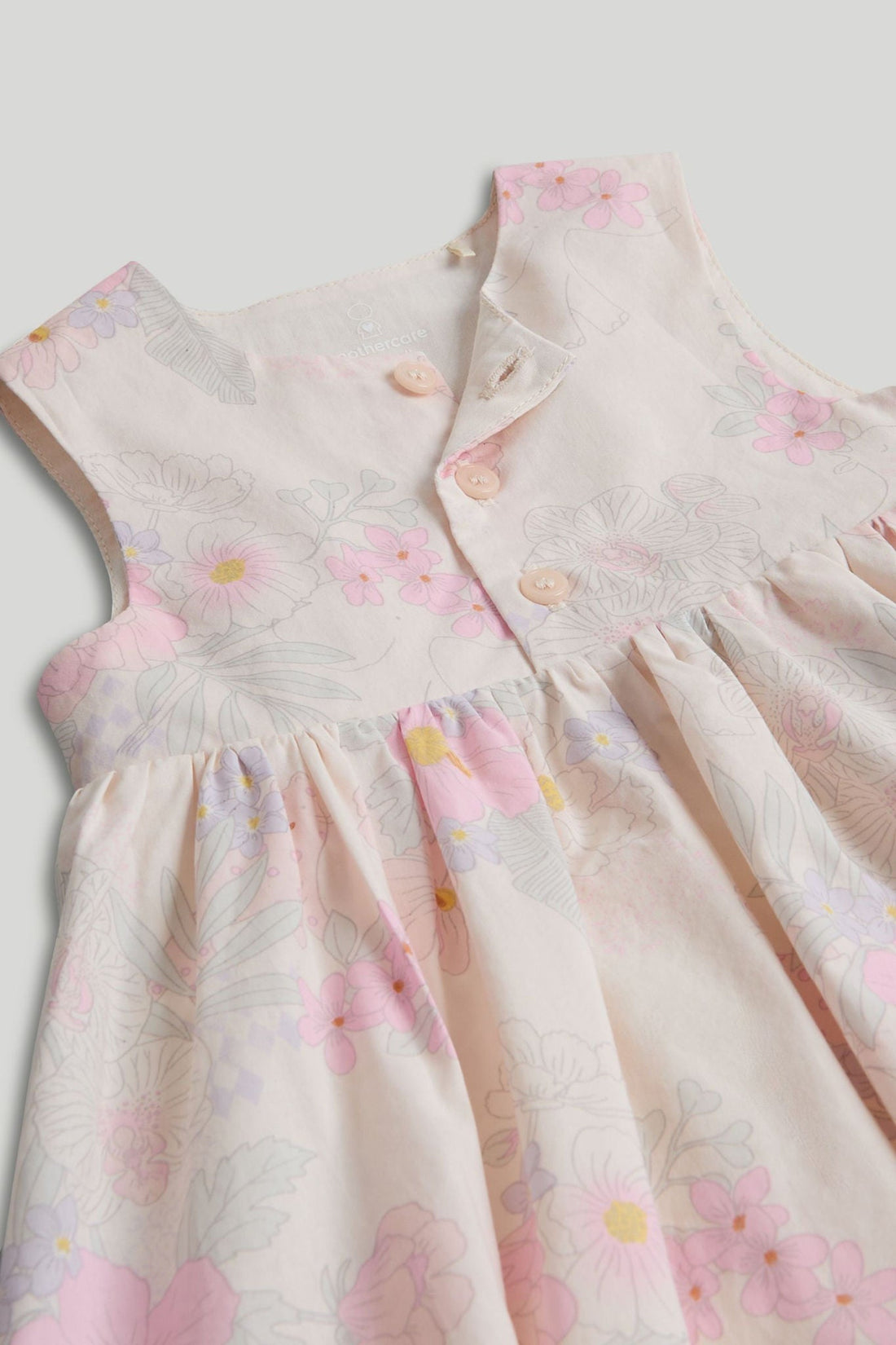 Floral Dress, Cardigan and Headband Outfit