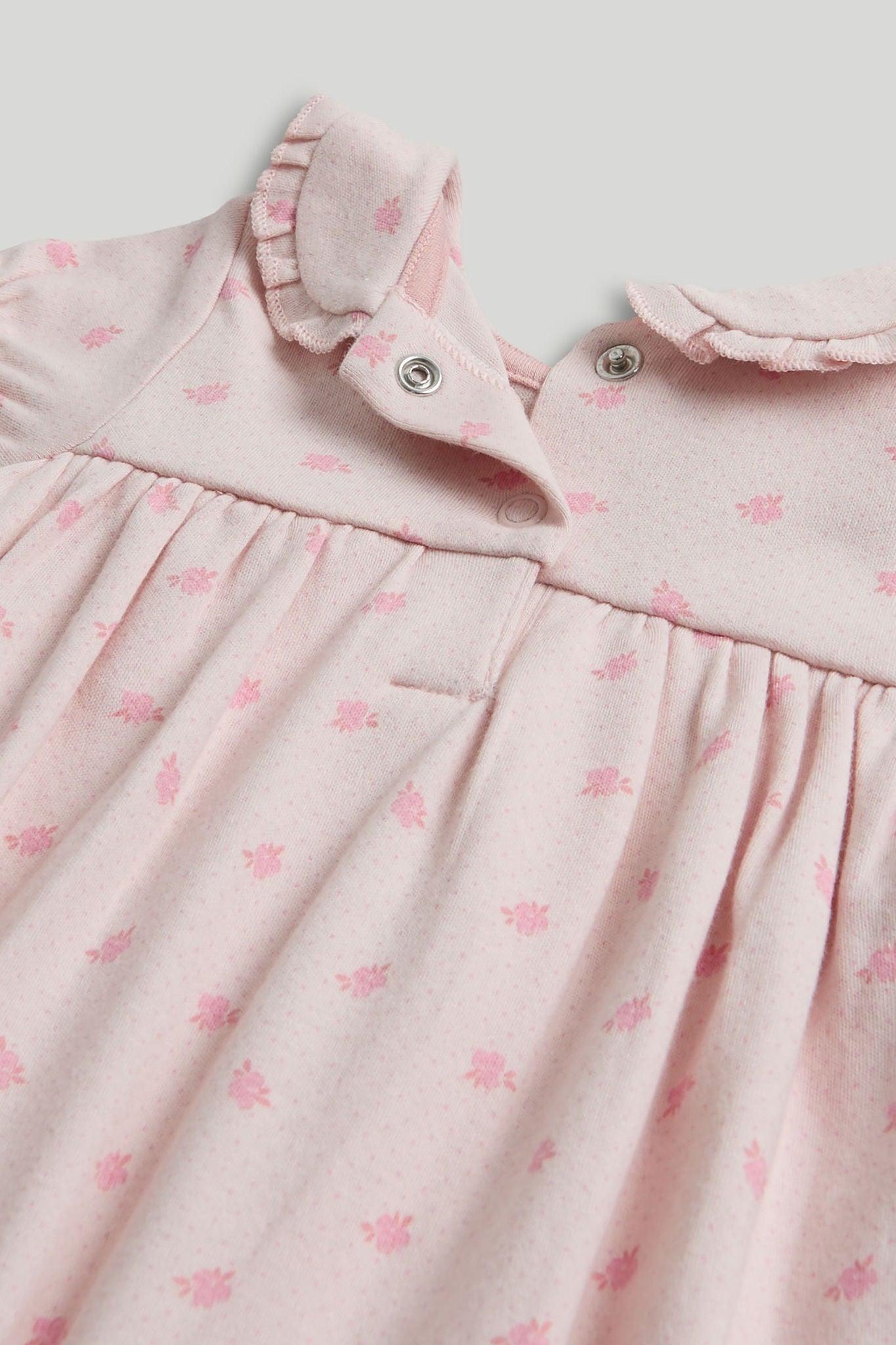 My First Pink Romper Dress
