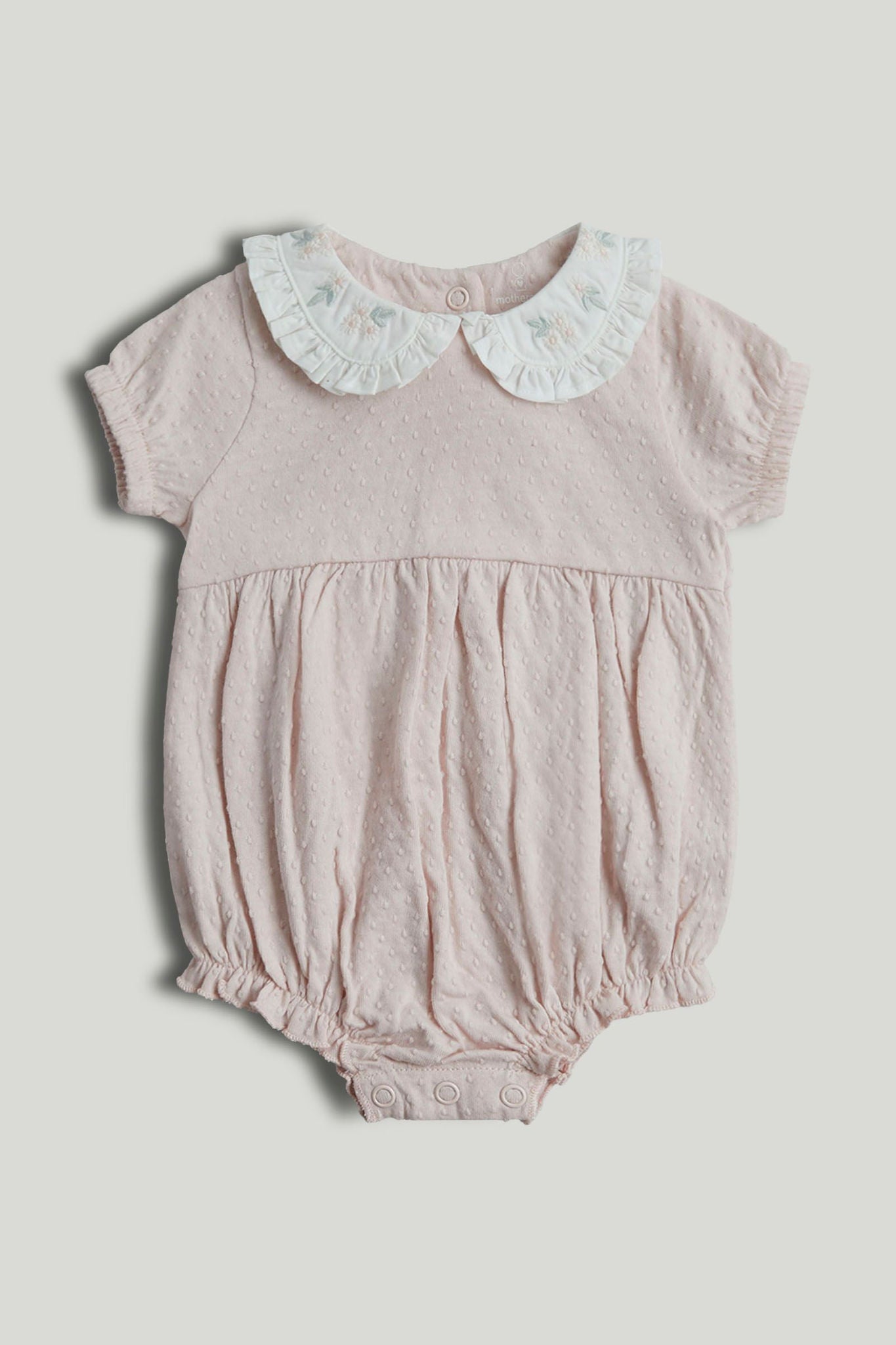 My First Pink Romper - Light Pink / 12-18 Months