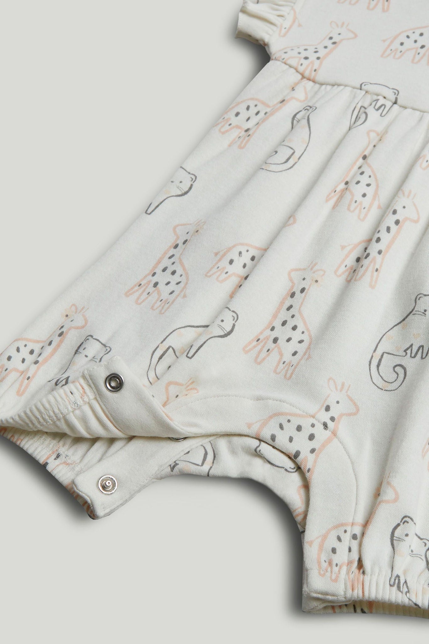 2 Pack Safari Rompers