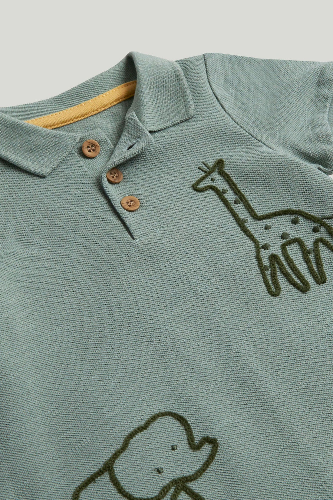 Green Safari Romper