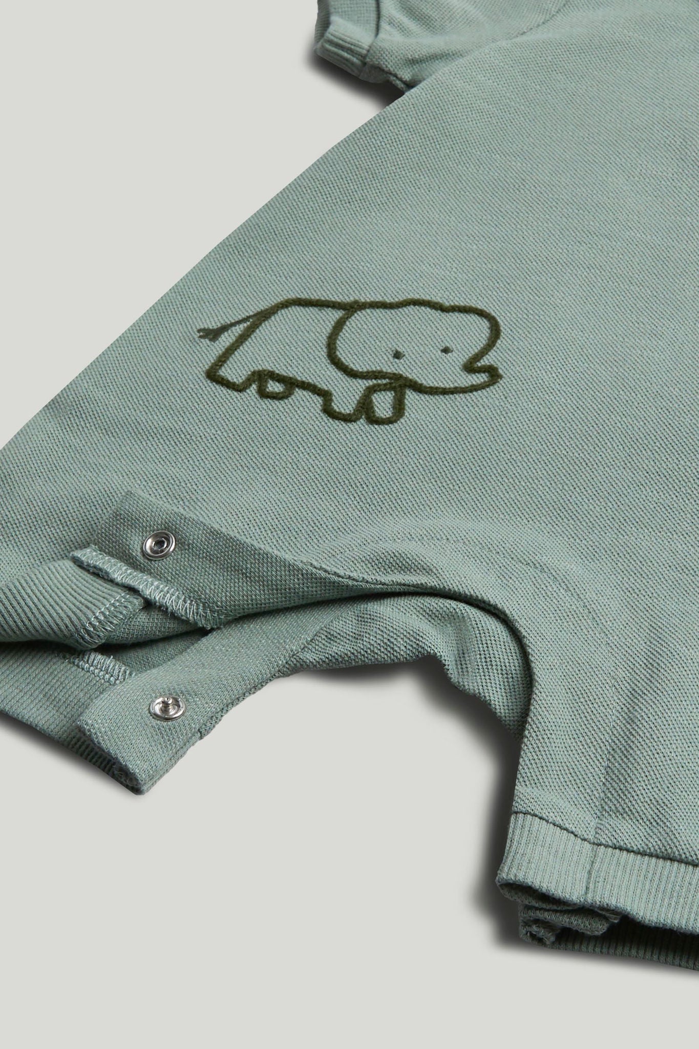 Green Safari Romper