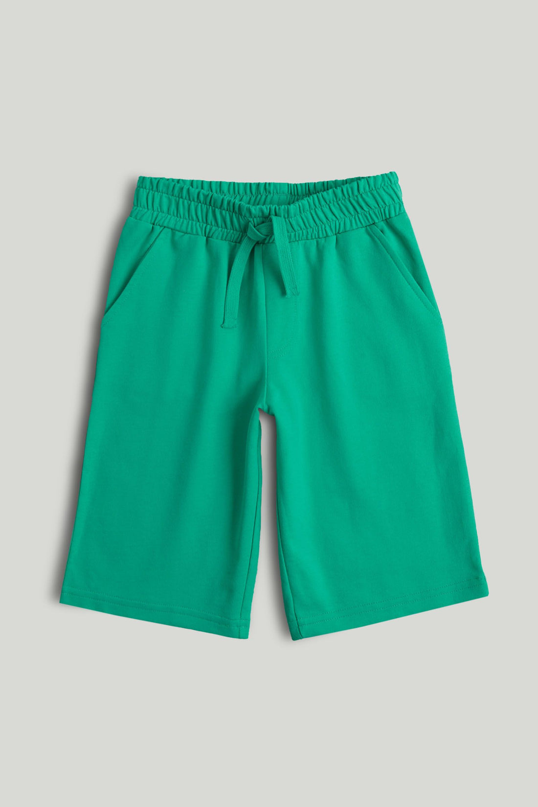 Green Jersey Shorts - 9-10 Years