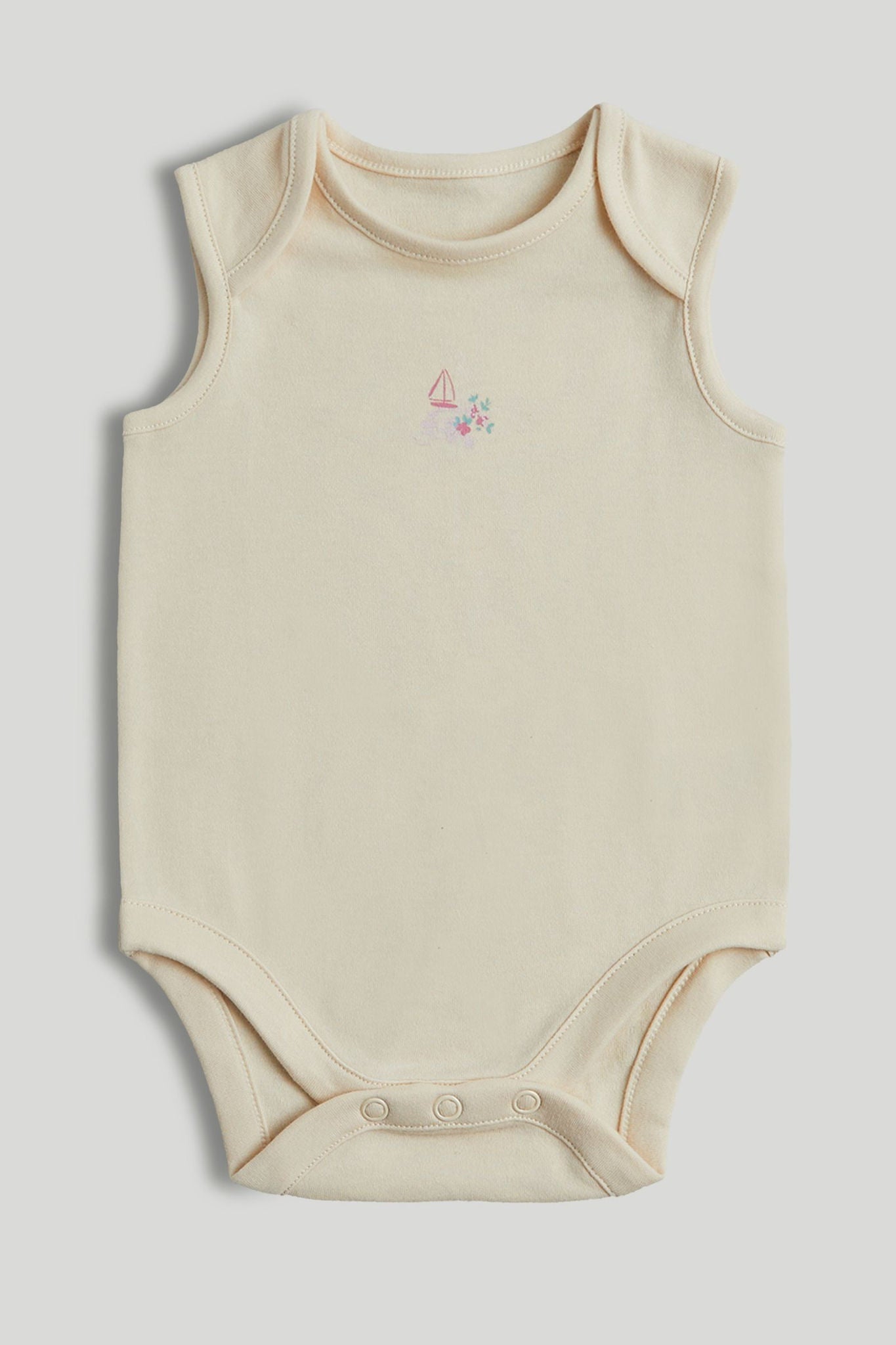 5 Pack Camel Sleeveless Bodysuits