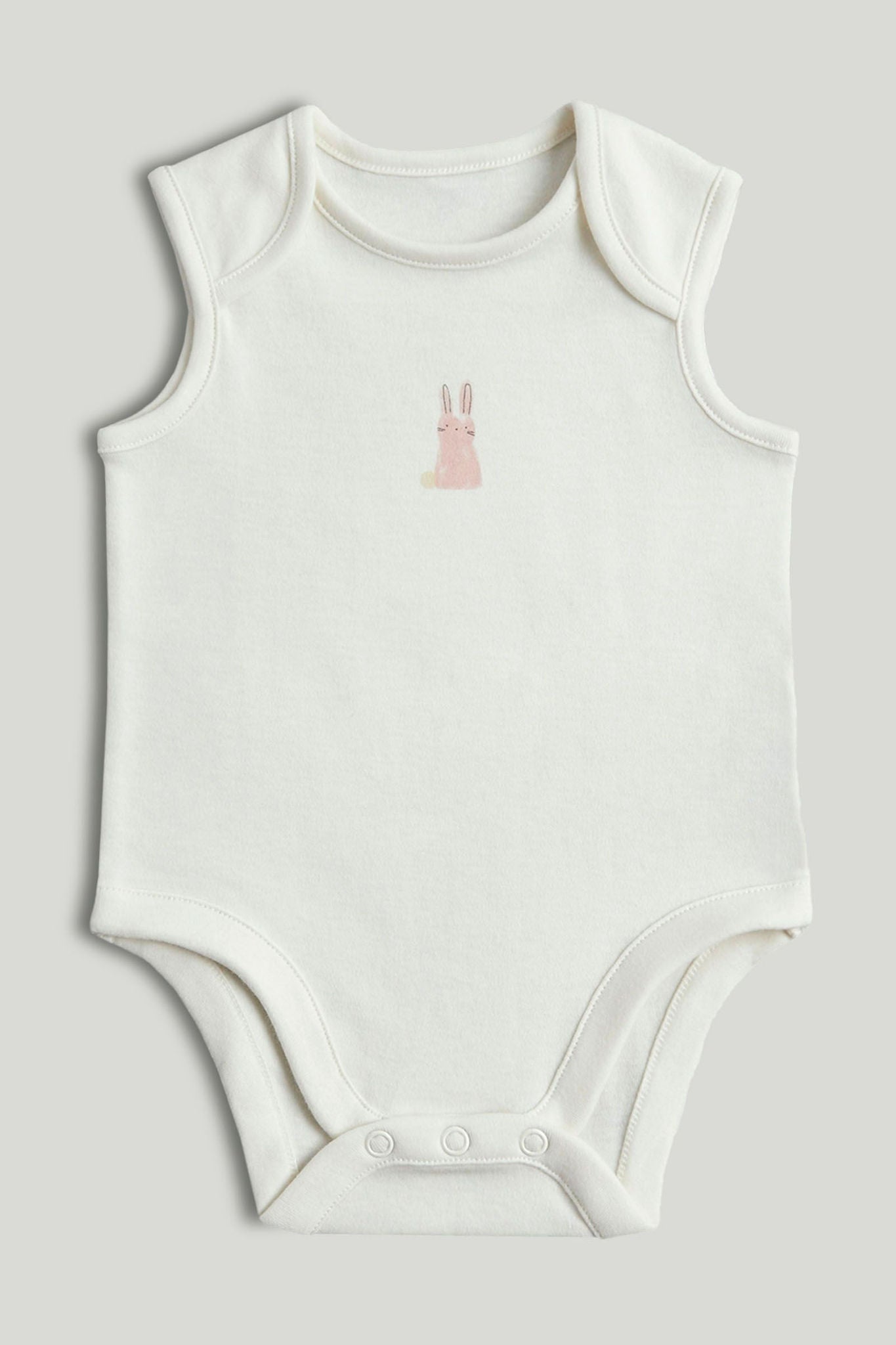 5 Pack Animal Sleeveless Bodysuits