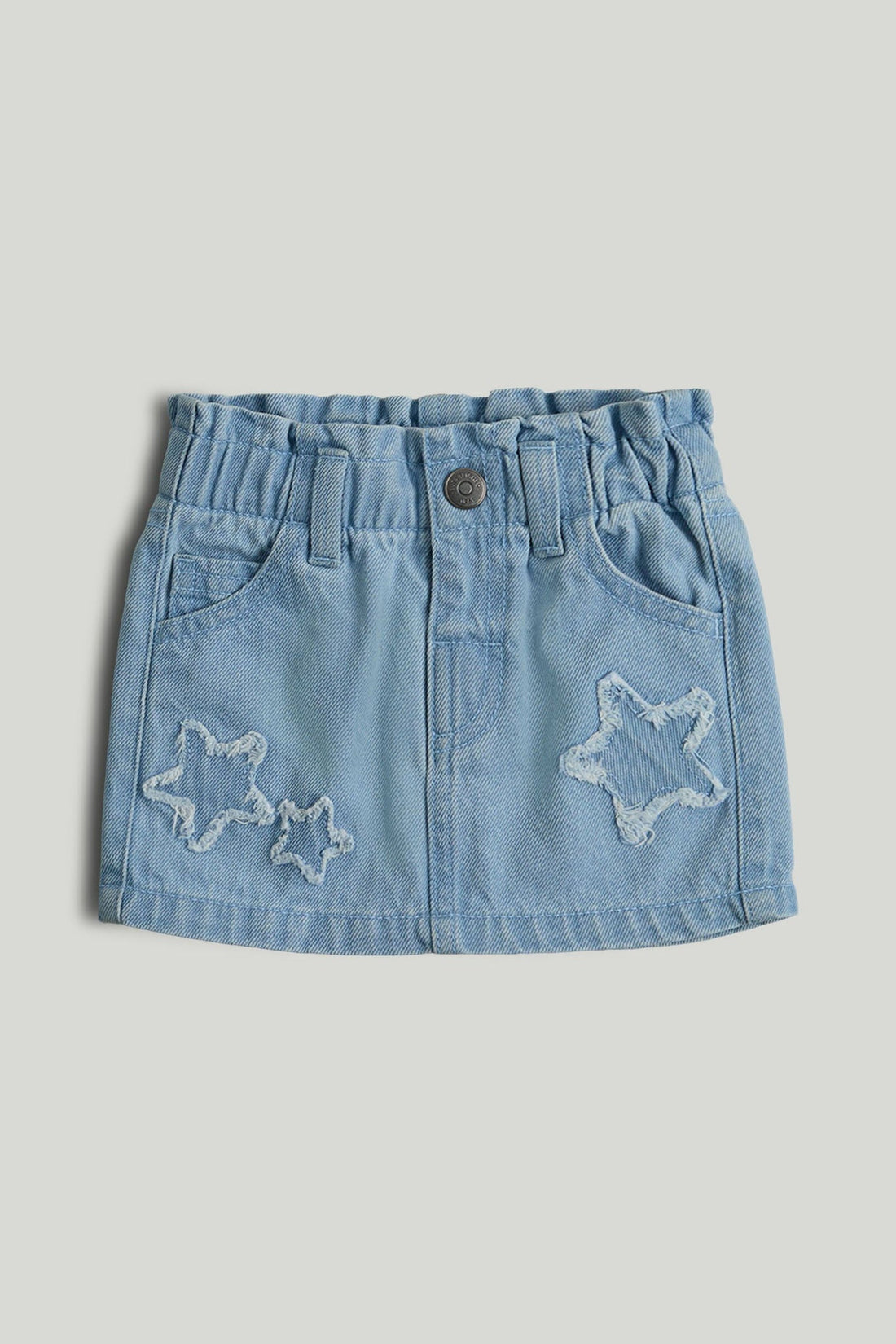 Denim Skirt - Blue / 12-18 Months
