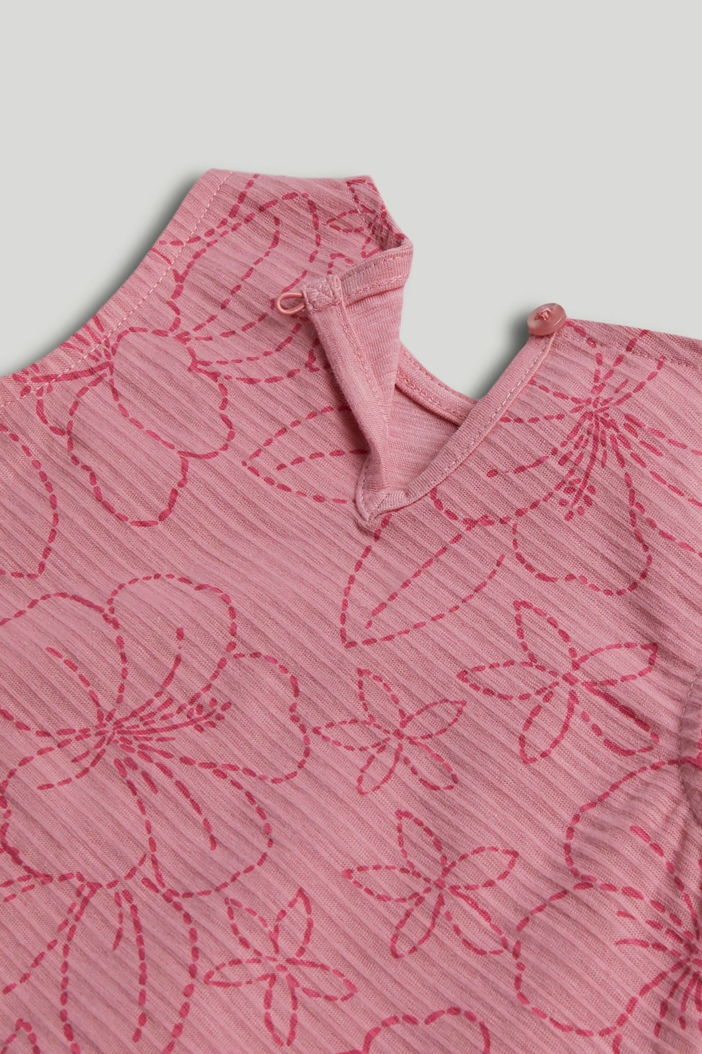 Pink Jersey Dress