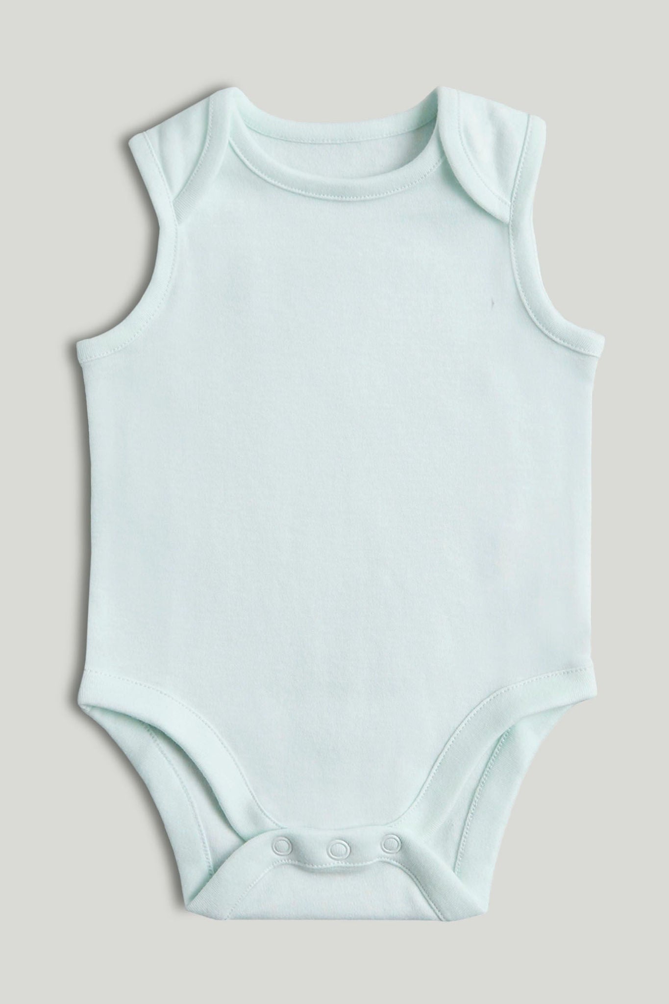 5 Pack Blue Ocean Sleeveless Bodysuits