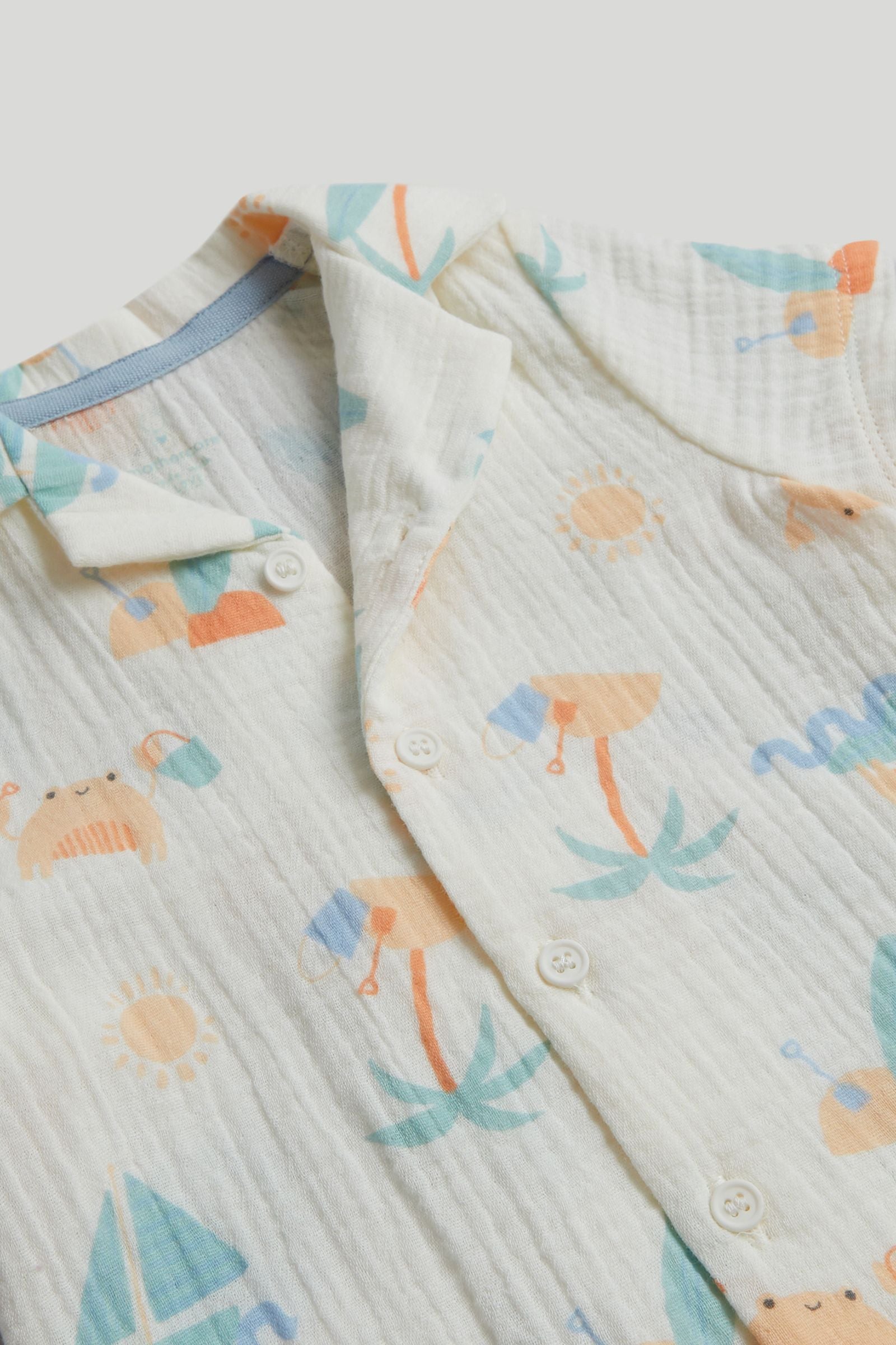 Beach Cotton Romper