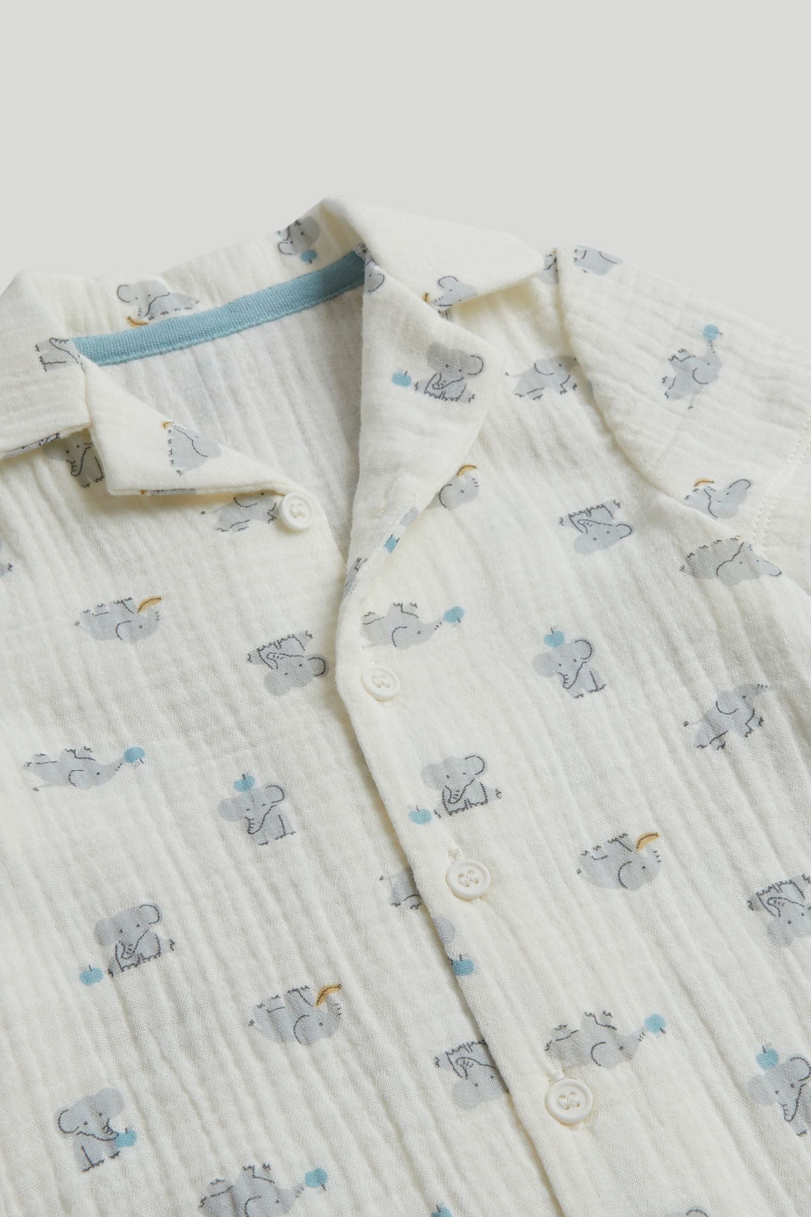 Elephant Cotton Romper