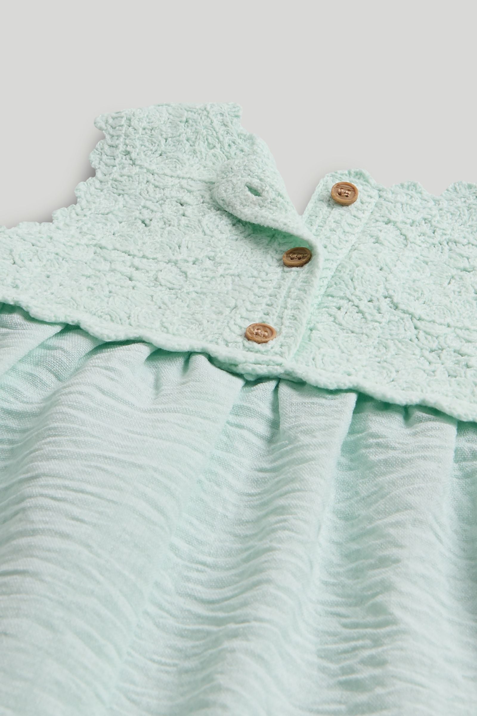 Mint Crochet Bibshorts and Bodysuit Outfit