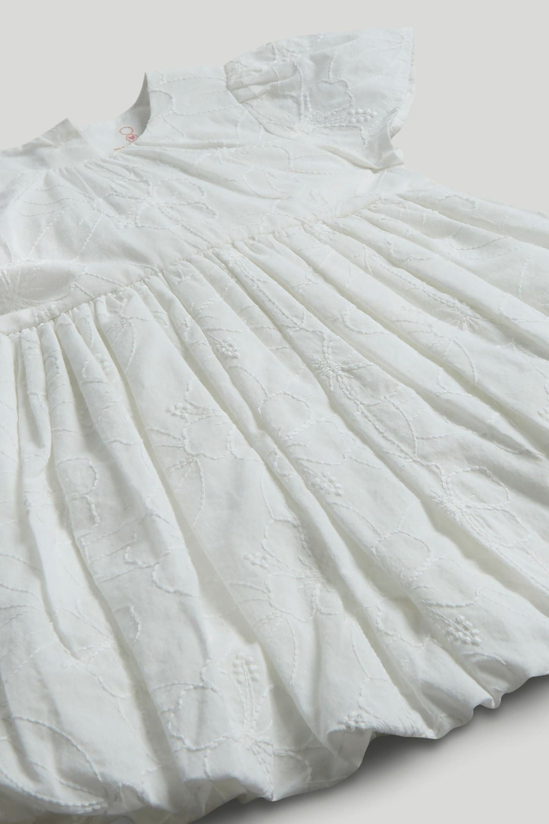 White Puffball Dress Outfit