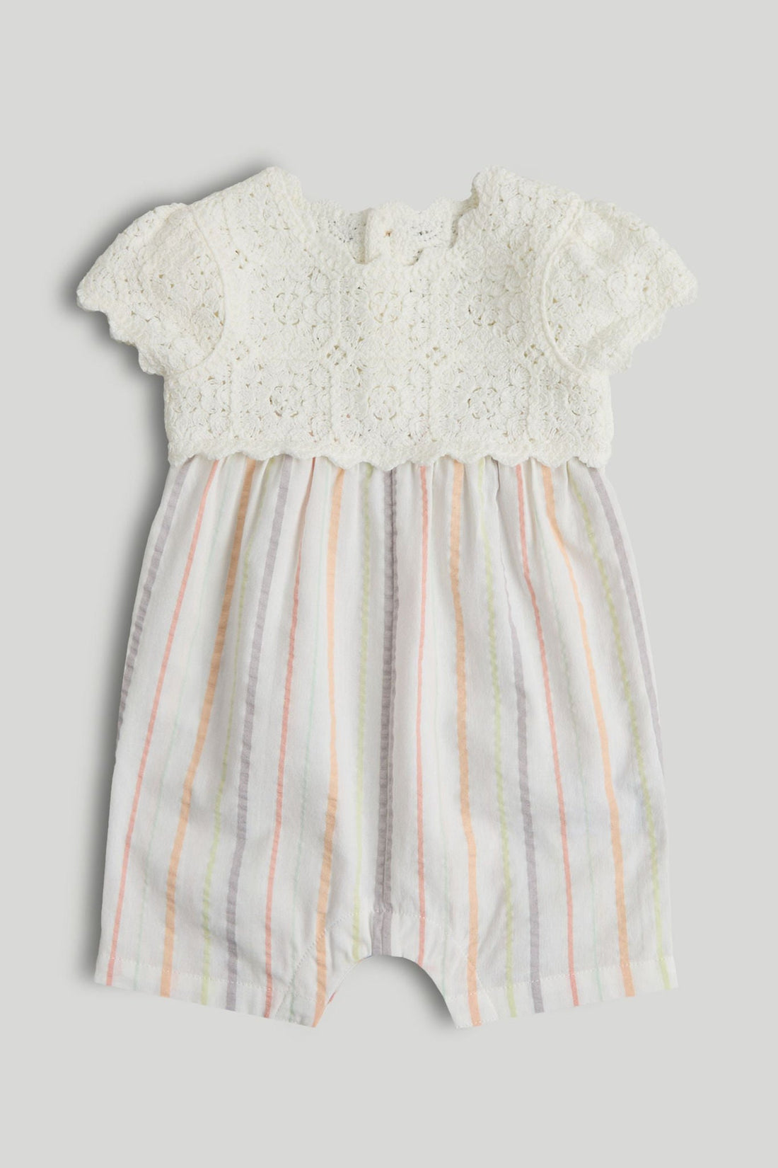 Striped Romper - Multi / 12-18 Months