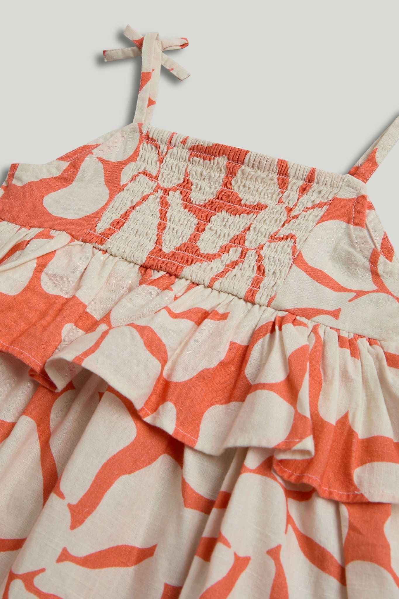 Coral Sun Dress