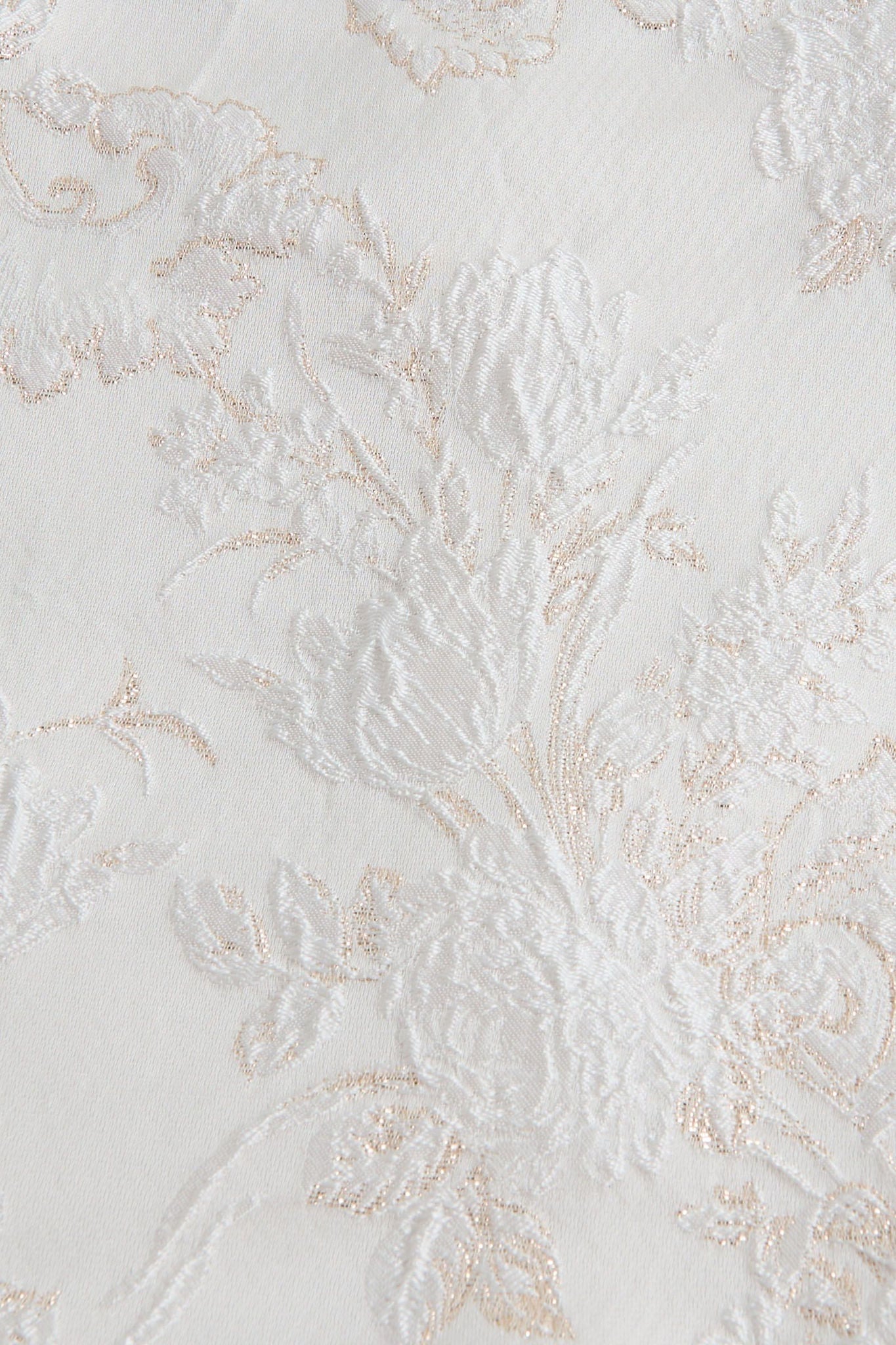 White Jacquard Occasion Dress, 5 years to 10 years