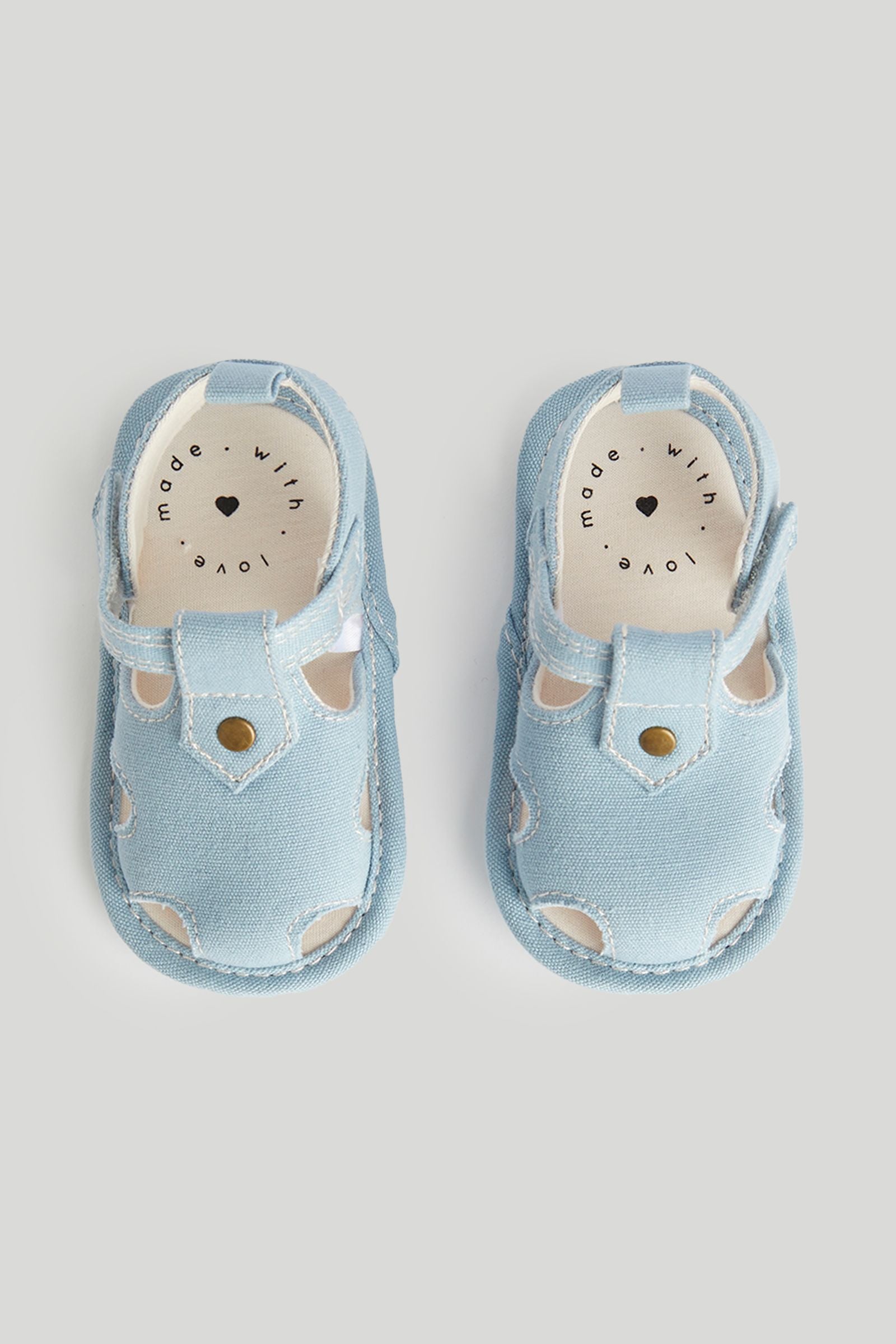 Blue Pram Sandals