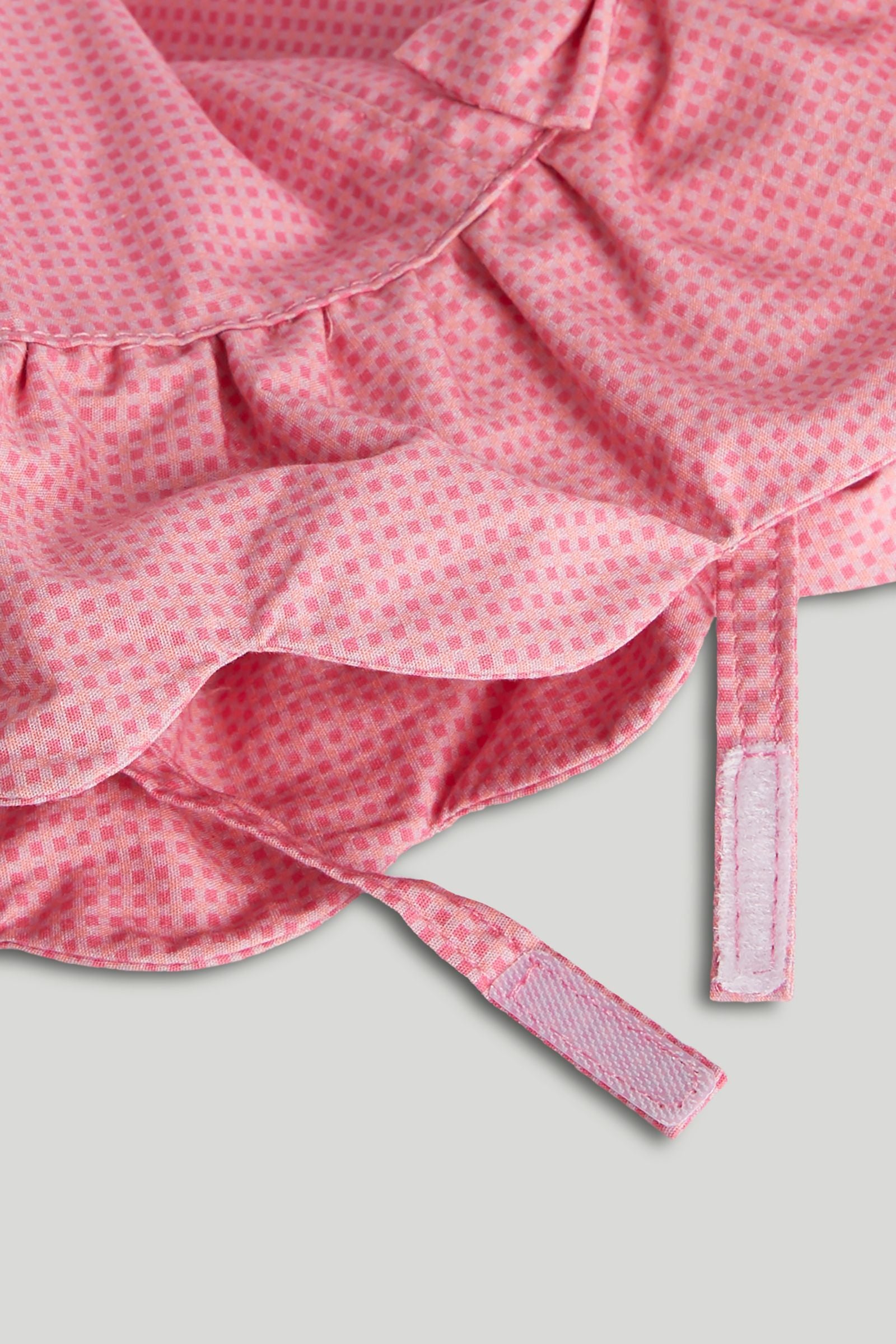 Pink Gingham UPF50+ Sun Hat