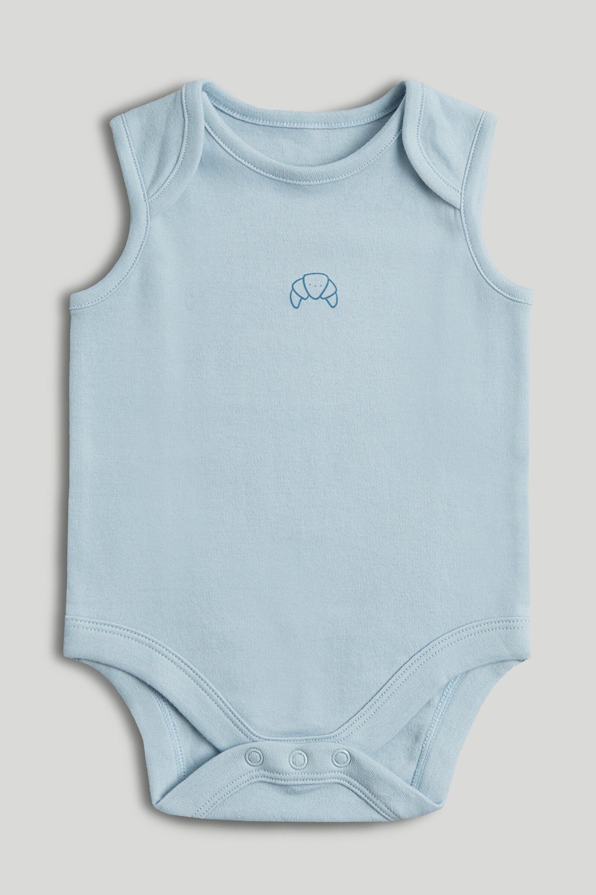 5 Pack Breakfast Sleeveless Bodysuits
