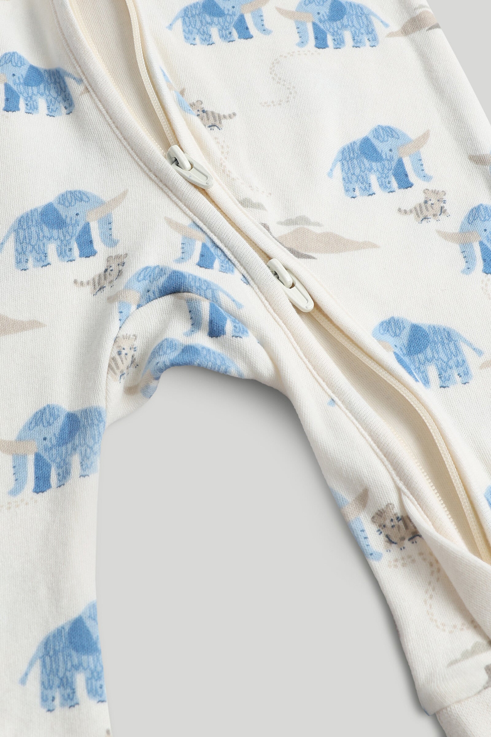 3 Pack My First Zip-Up Sleepsuits