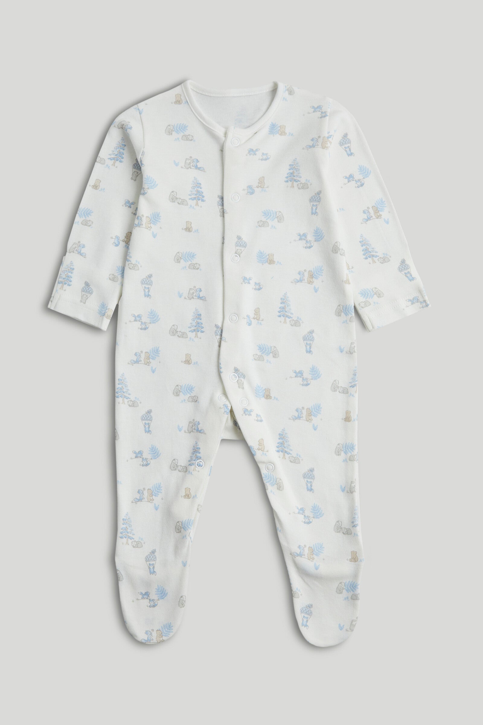 3 Pack My First Blue Sleepsuits