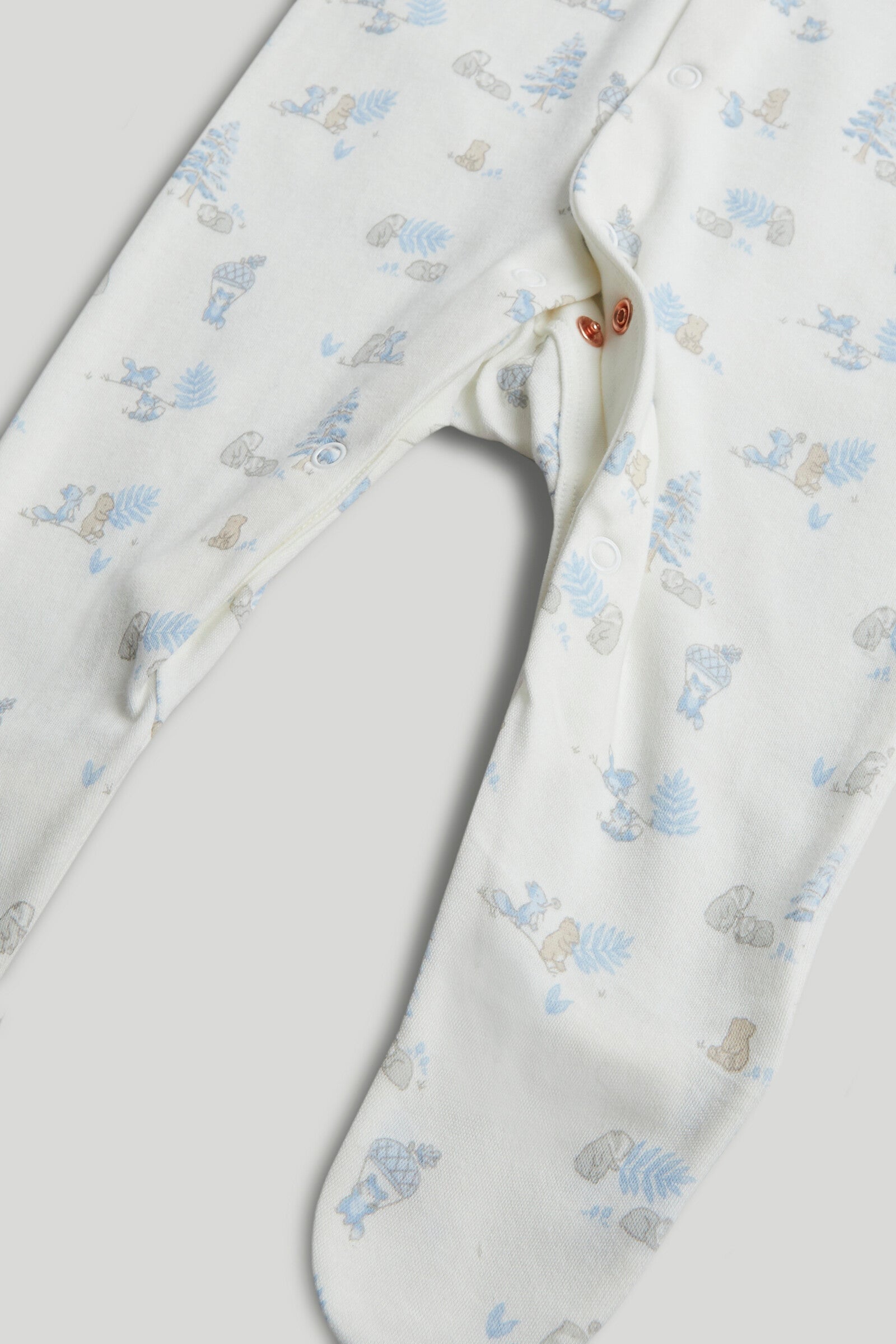3 Pack My First Blue Sleepsuits