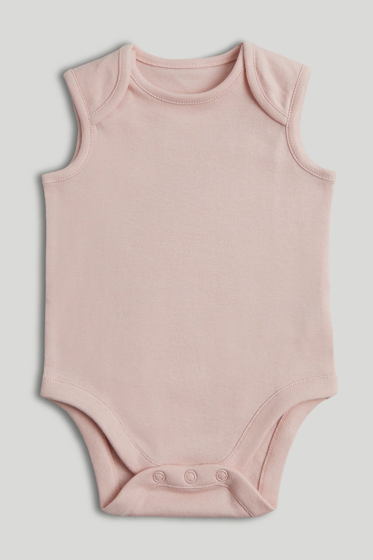 5 Pack Raspberry Sleeveless Bodysuits