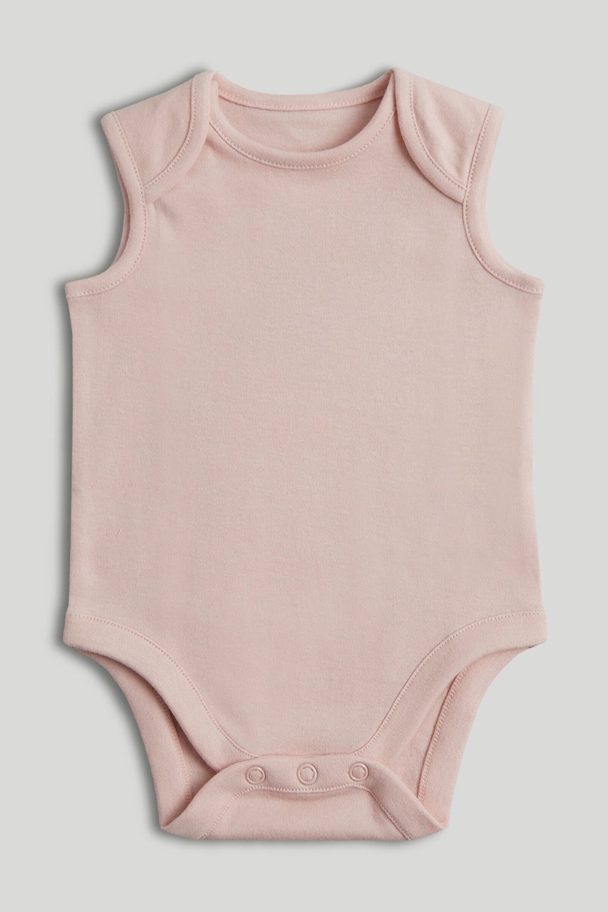 5 Pack Raspberry Sleeveless Bodysuits