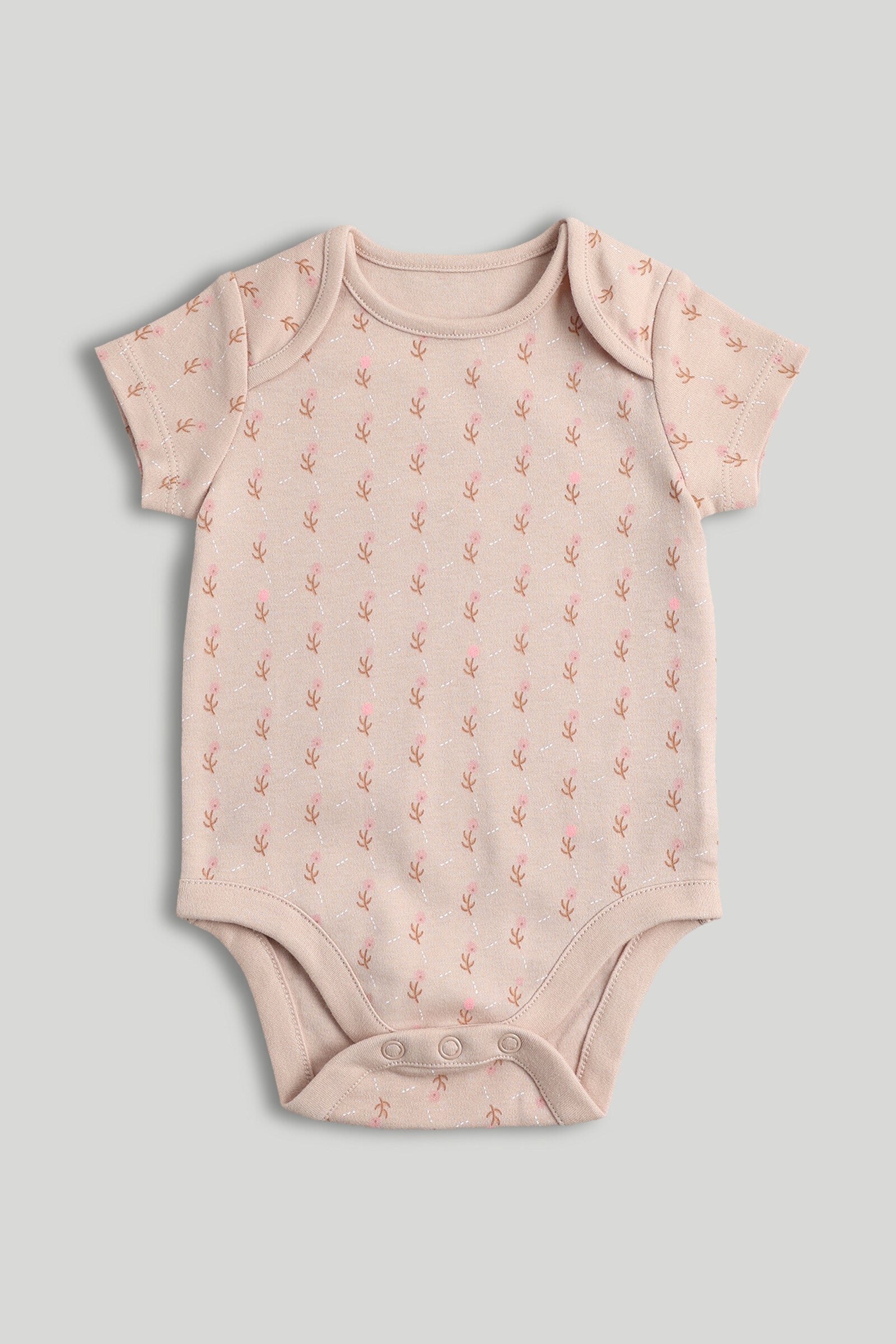 5 Pack My First Short-Sleeved Bodysuits