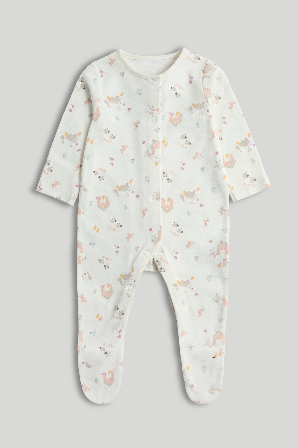 3 Pack Pear Sleepsuits