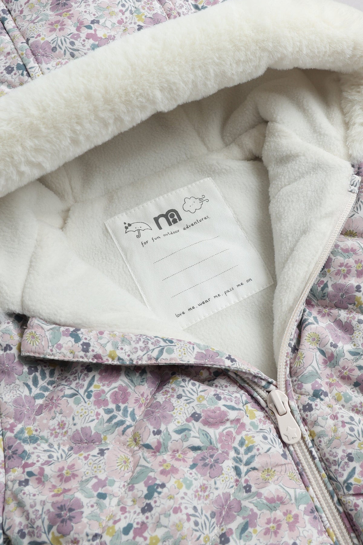 Floral Quilted Snowsuit