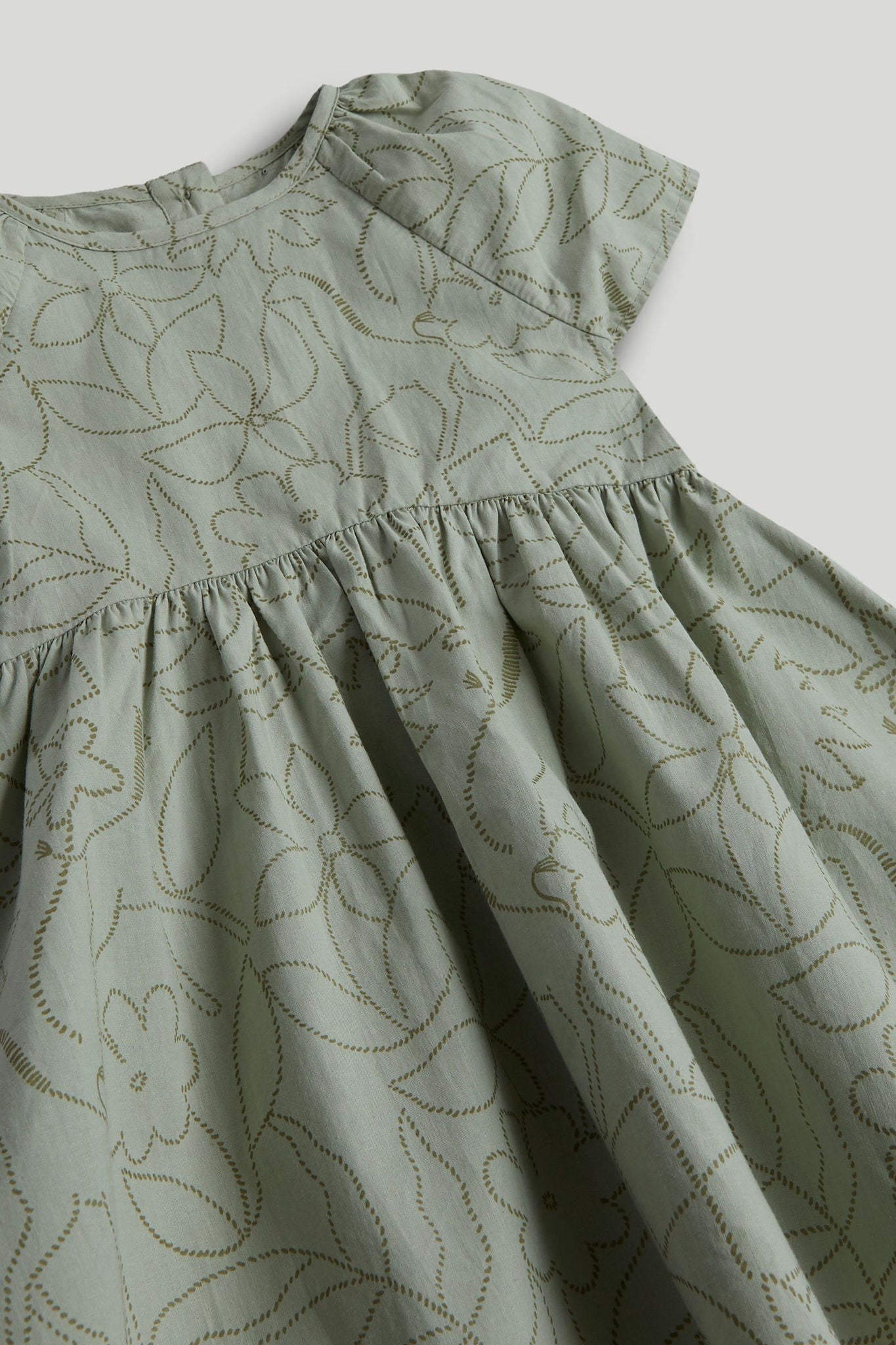 Green Cotton Dress
