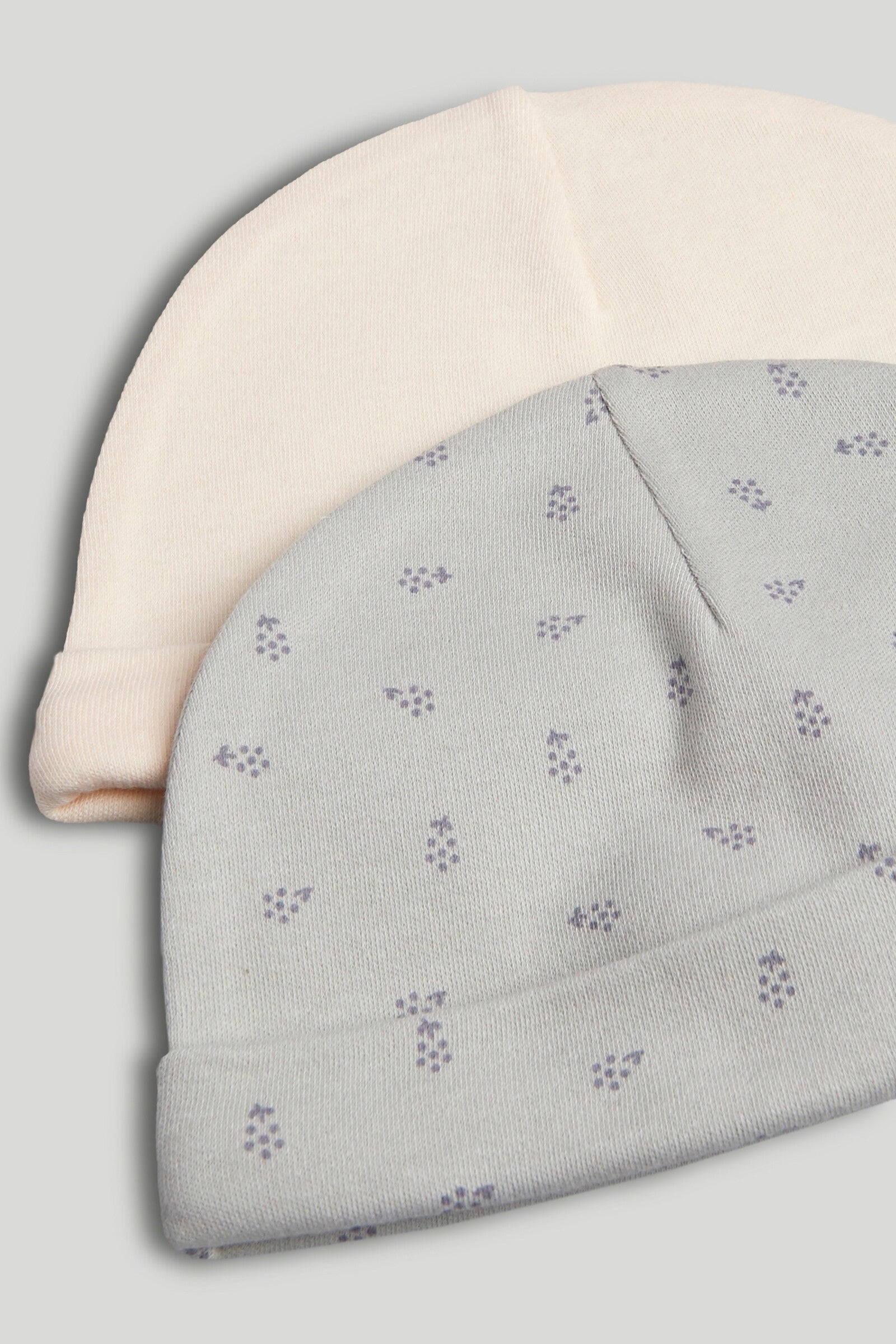 2 Pack Cotton Baby Hats
