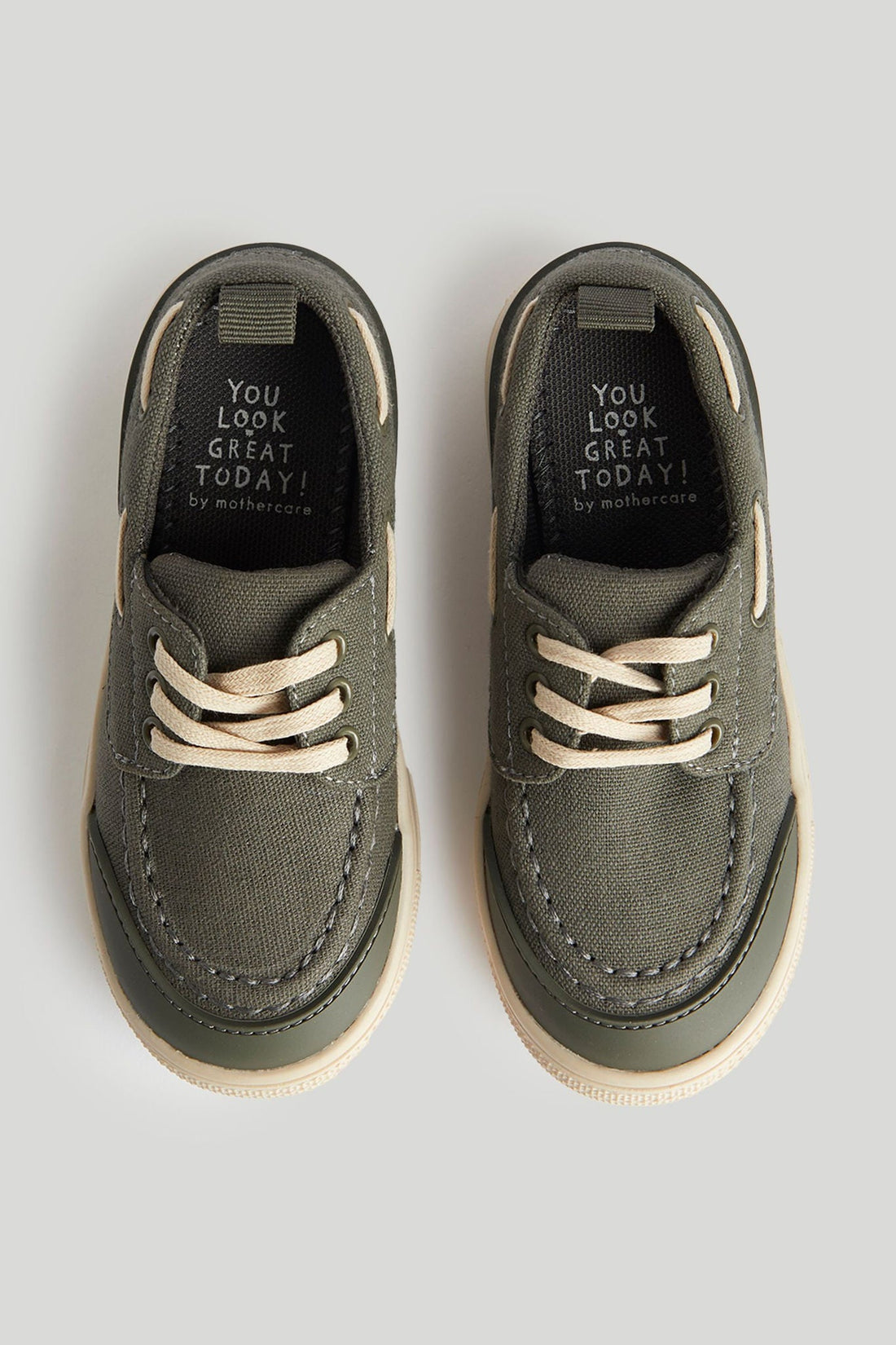 Khaki Boat Shoes