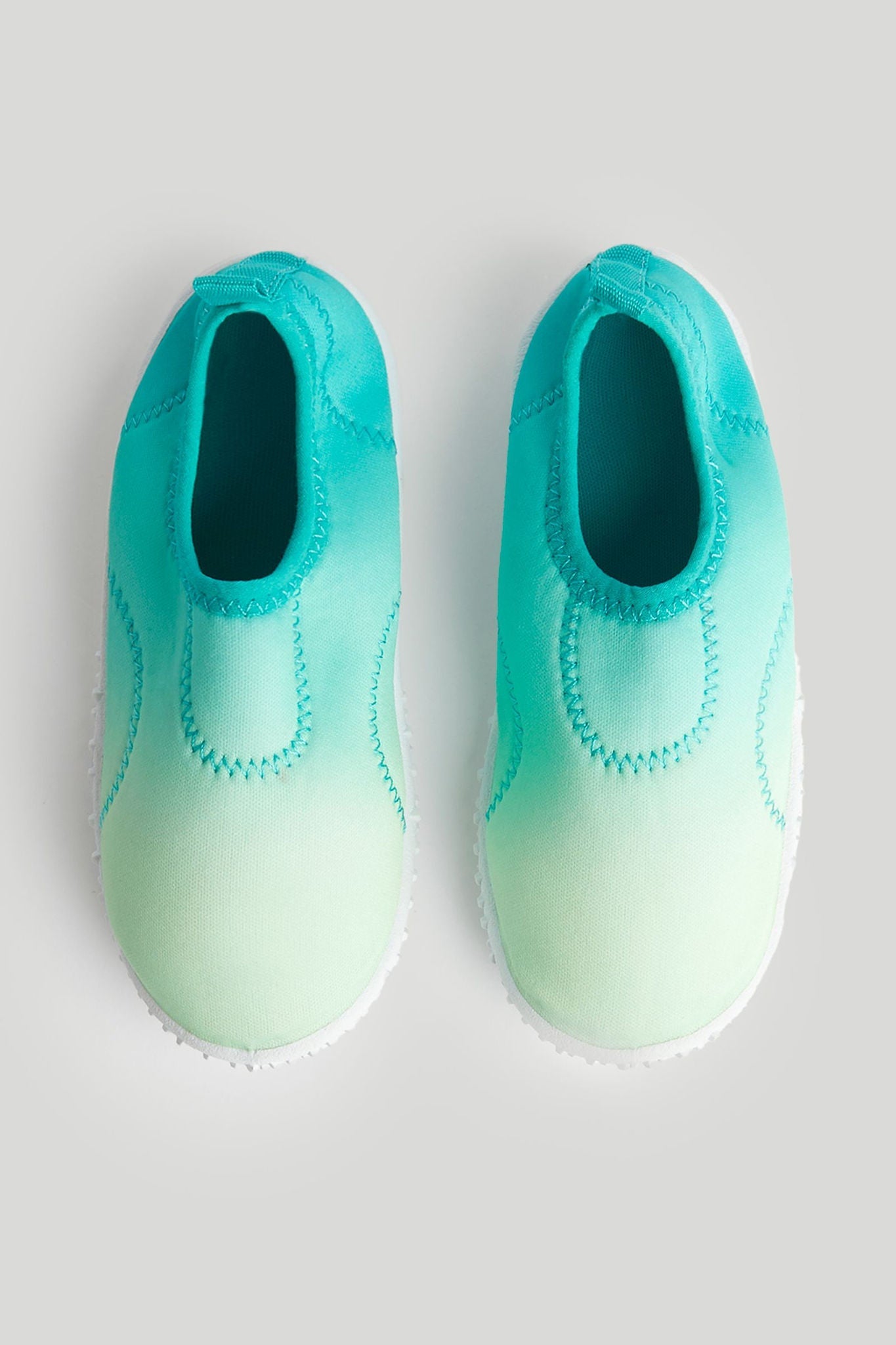 Green Ombre Swim Shoes