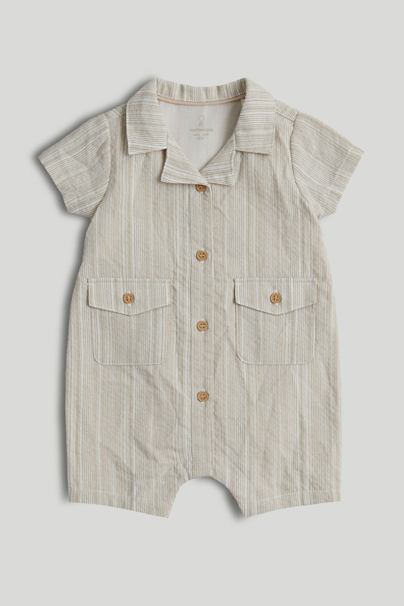 Striped Romper - Multi / 12-18 Months