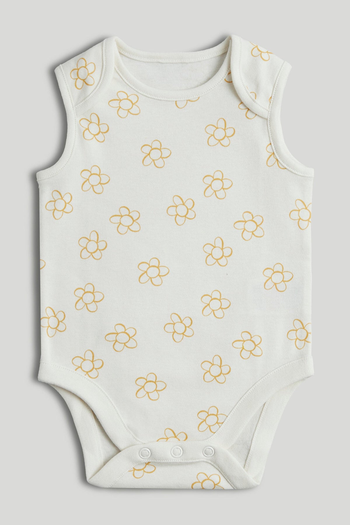 5 Pack Floral Animal Sleeveless Bodysuits