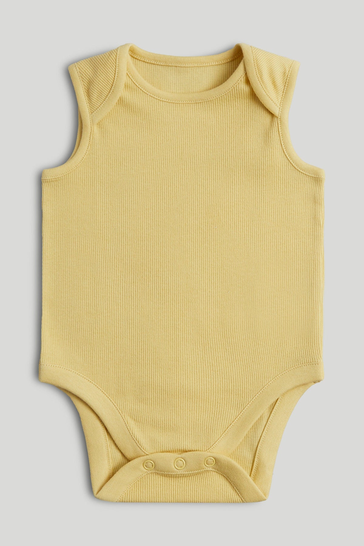 5 Pack Ribbed Sleeveless Bodysuits