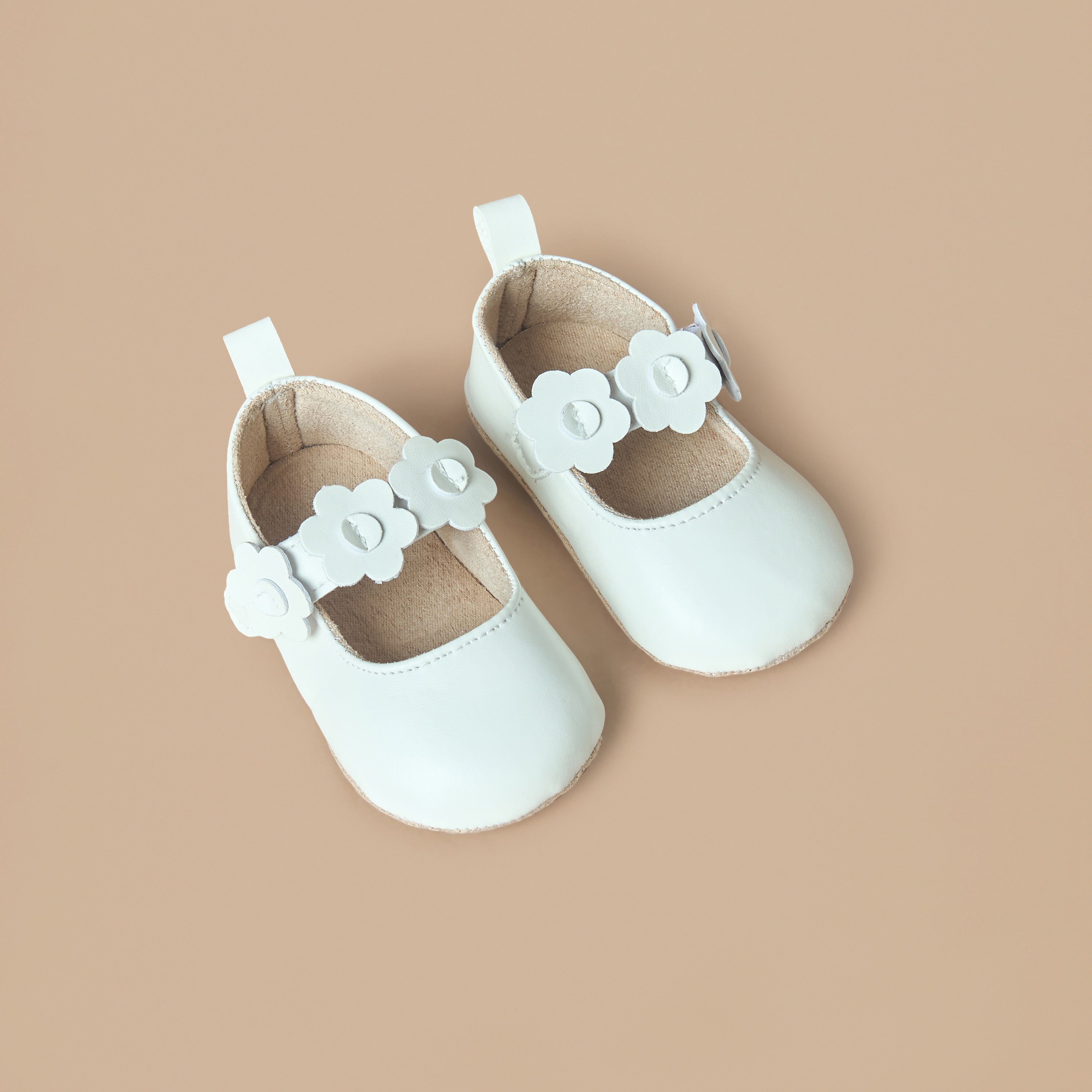 Juniors Flower Applique Booties and Headband Set
