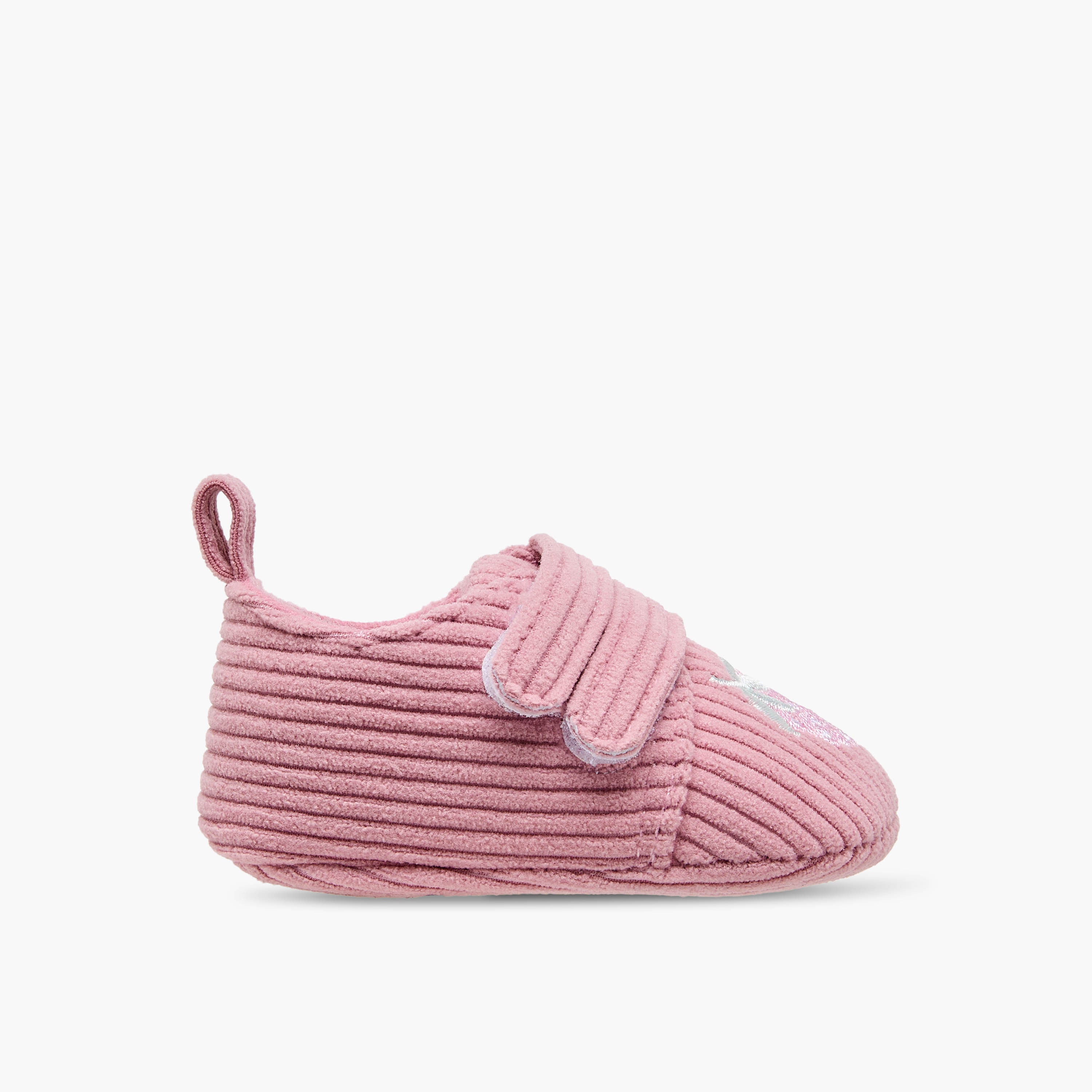 Juniors Booties with Strawberry Embroidery