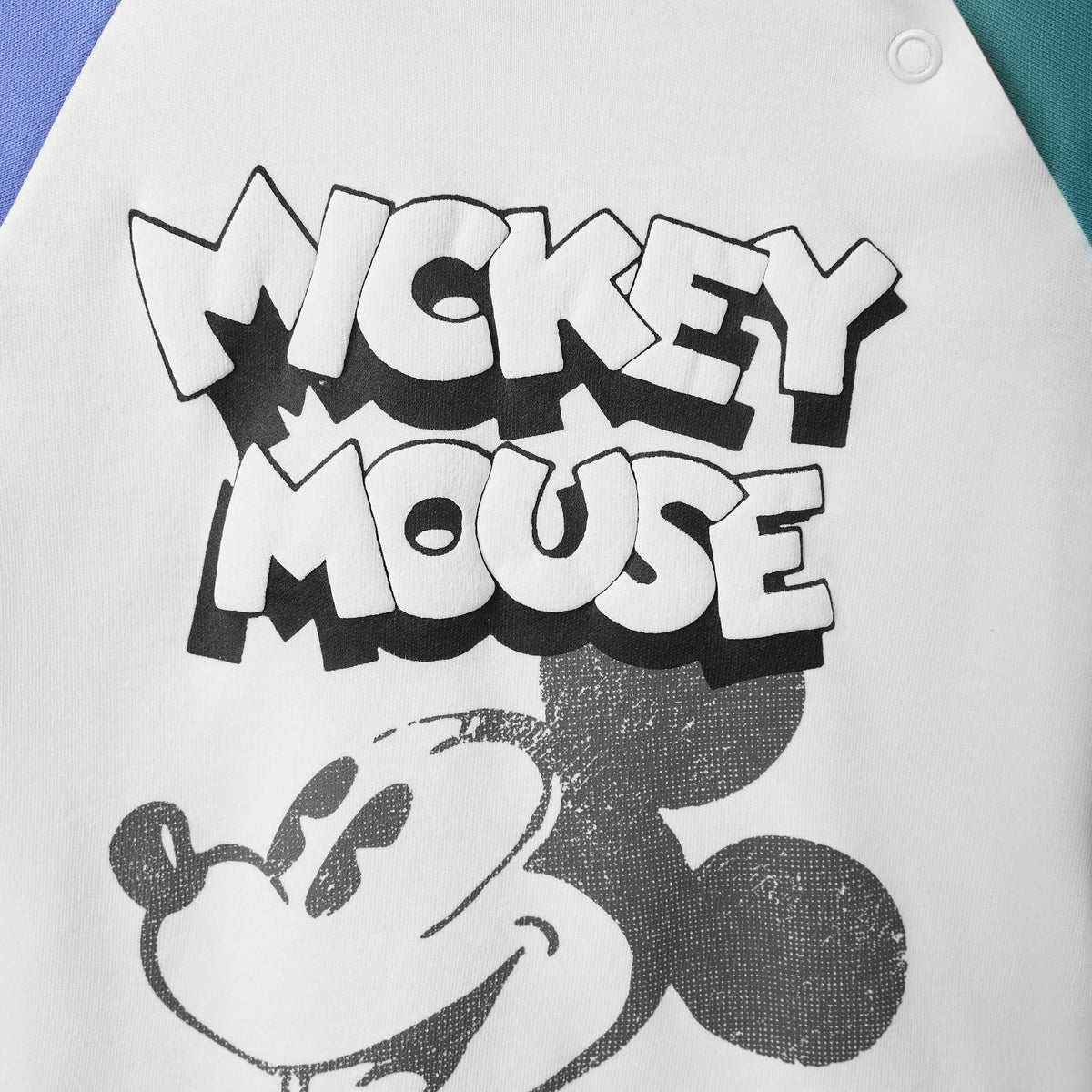 Disney Mickey Mouse Print T-shirt and Pyjama Set