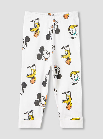 Disney Pyjama Set with Mickey Mouse and Friends Print - Cotton - Long Sleeves - Round Neck-promo_babyshop_Buy2for79_UAE130126-image-3