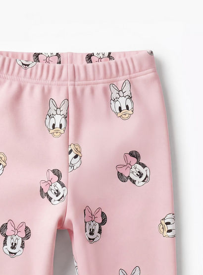 Disney Cotton Round Neck Long Sleeves Pyjama Set with Minnie Mouse and Daisy Duck Print-baby-girls-clothing-nightwear-pyjamasets-image-7