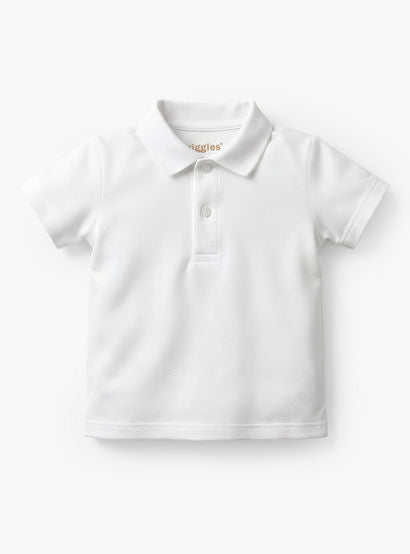 Giggles Collared Short Sleeves Polo T-shirt and Dungaree Set with Button Closure-baby-boys-clothing-setsandcoords-image-4