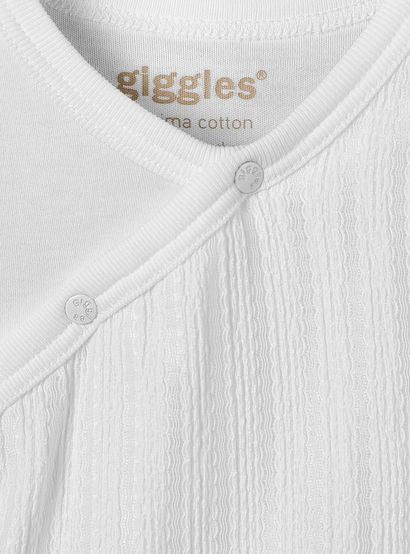 Giggles V-neck Short Sleeves Bodysuit with Snap Button Closure-baby-boys-clothing-bodysuits-image-3