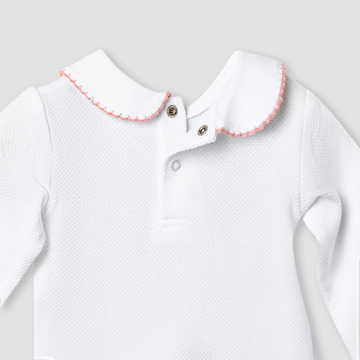 Giggles Embroidered T-shirt and Pyjama Set